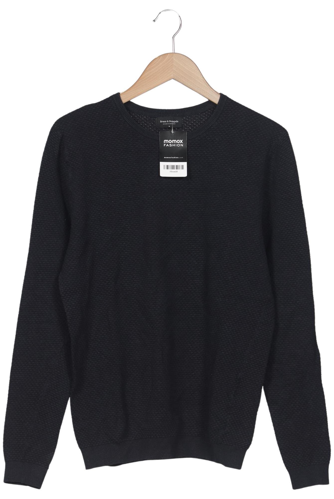 

Bruun & Stengade Herren Pullover, marineblau, Gr. 48