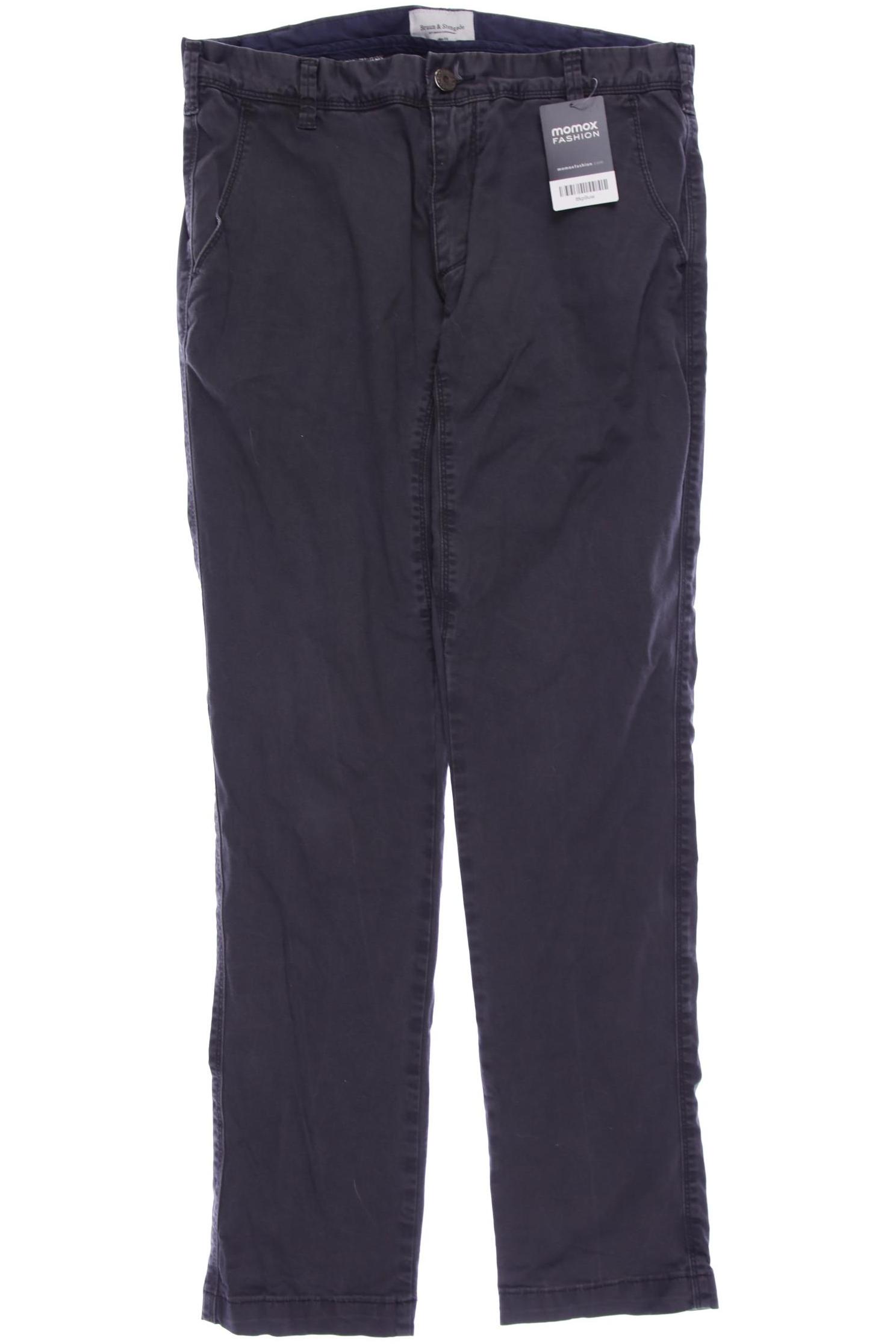 

Bruun & Stengade Herren Stoffhose, grau, Gr. 32