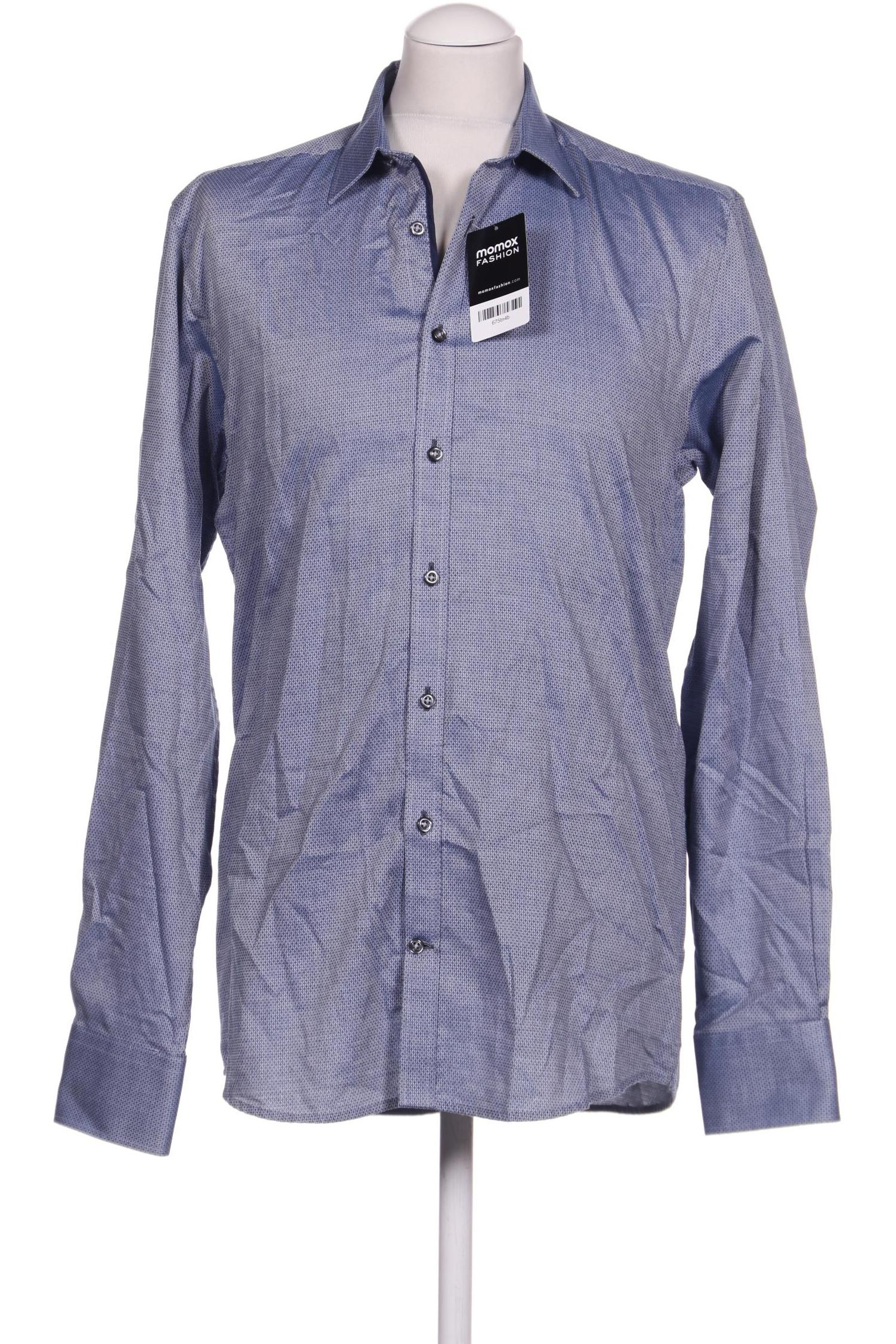 

Bruun & Stengade Herren Hemd, blau, Gr. 50