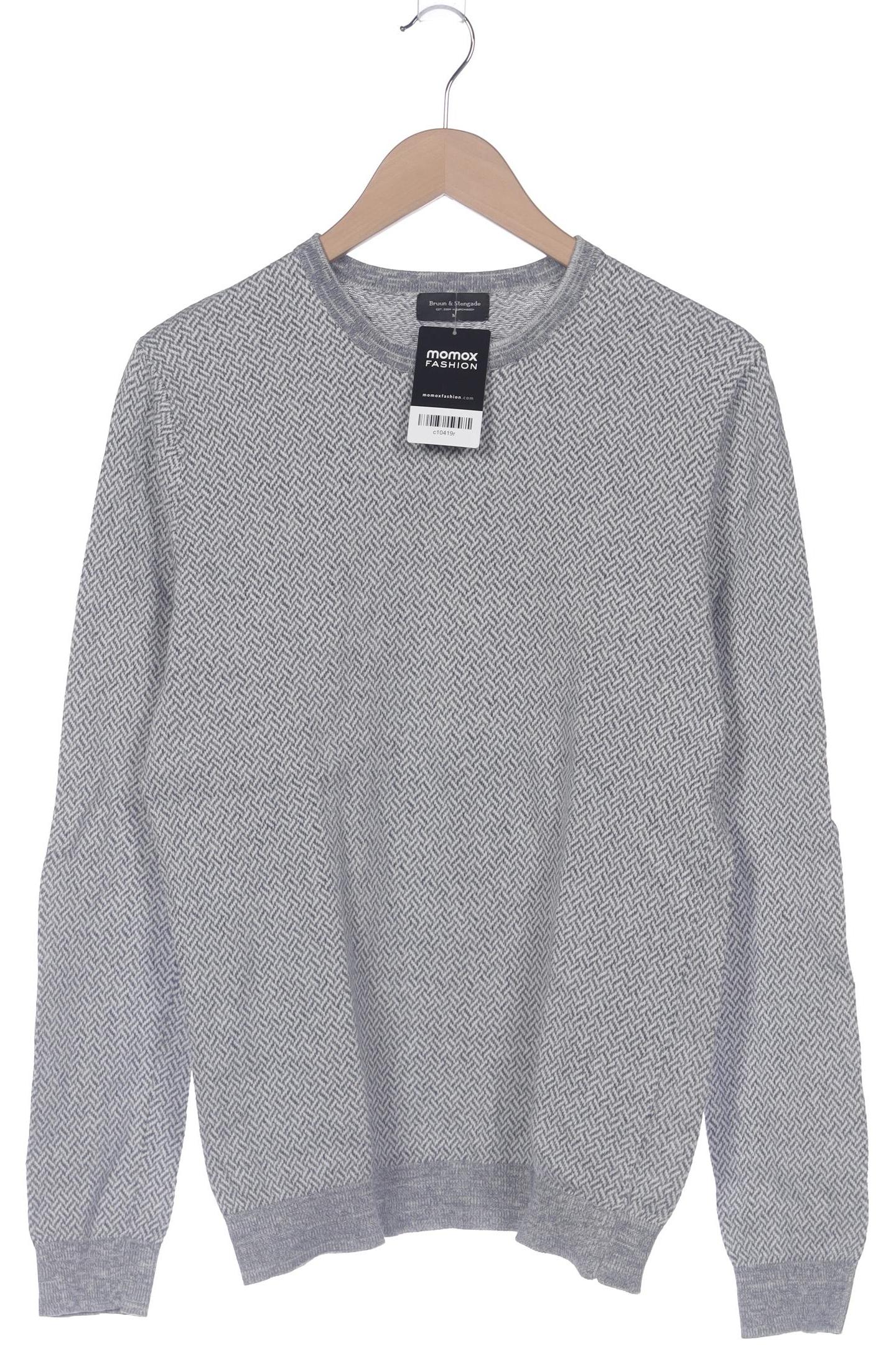 

Bruun & Stengade Herren Pullover, grau, Gr. 48