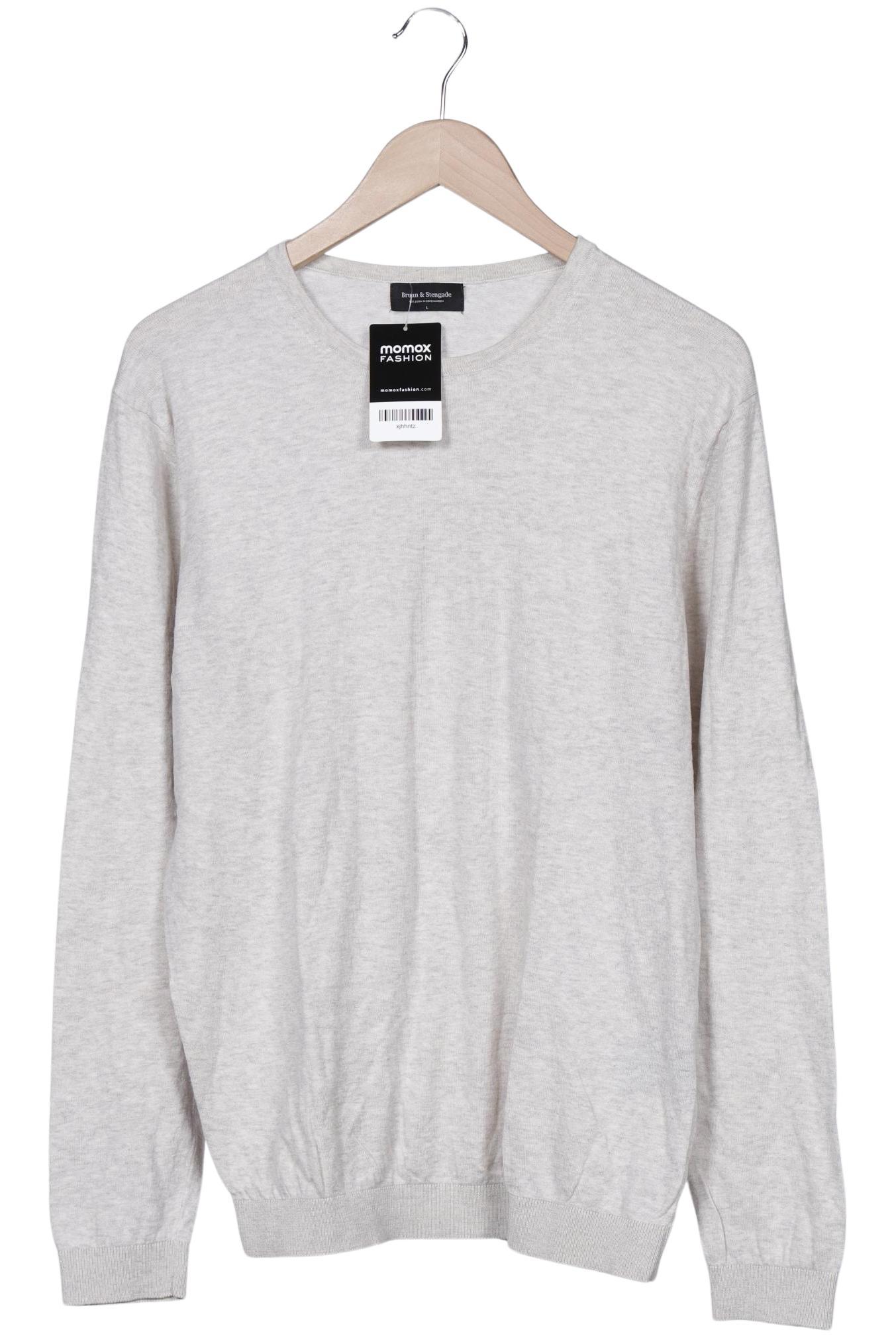 

Bruun & Stengade Herren Pullover, grau, Gr. 52