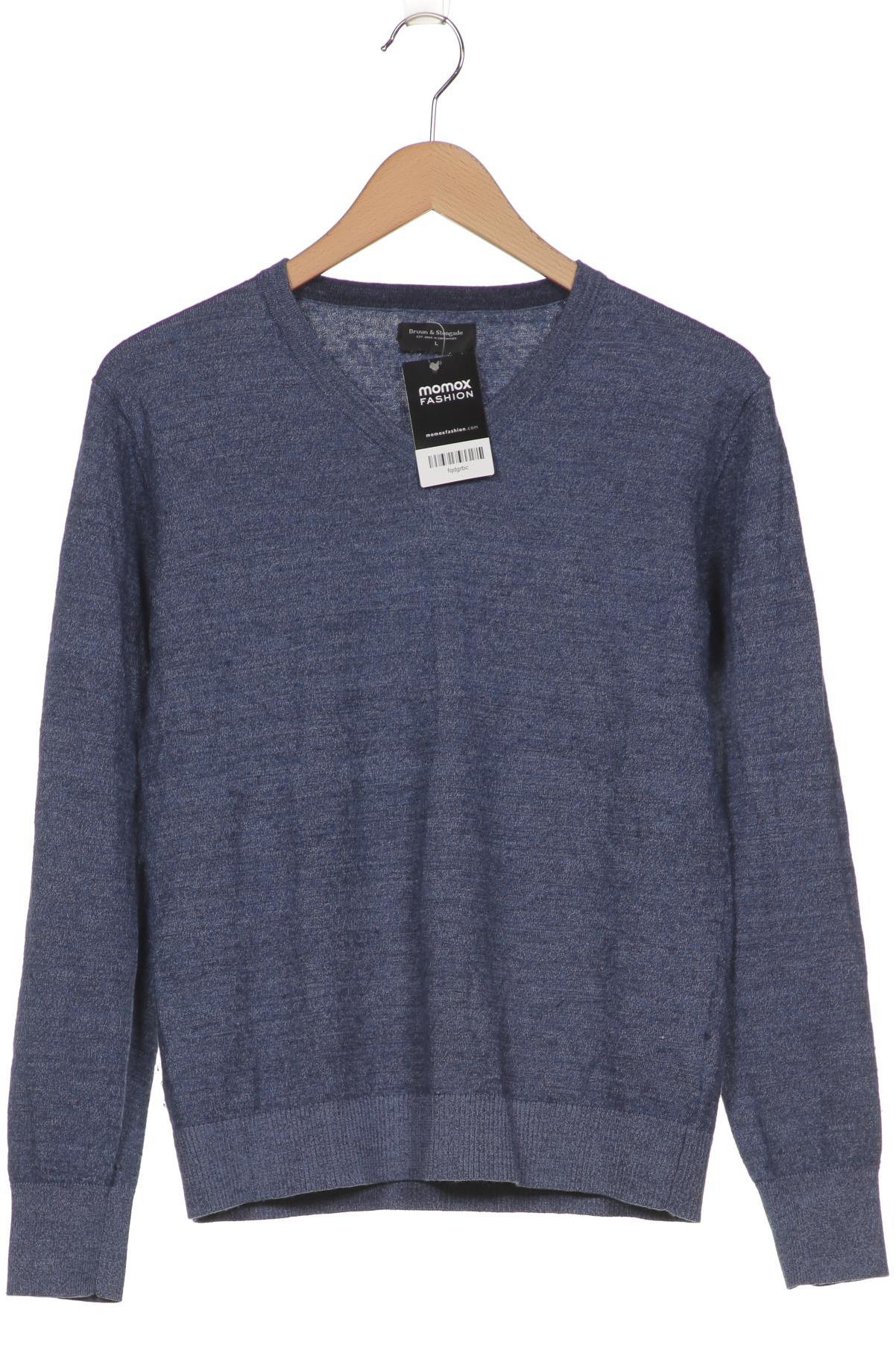 

Bruun & Stengade Herren Pullover, marineblau, Gr. 52