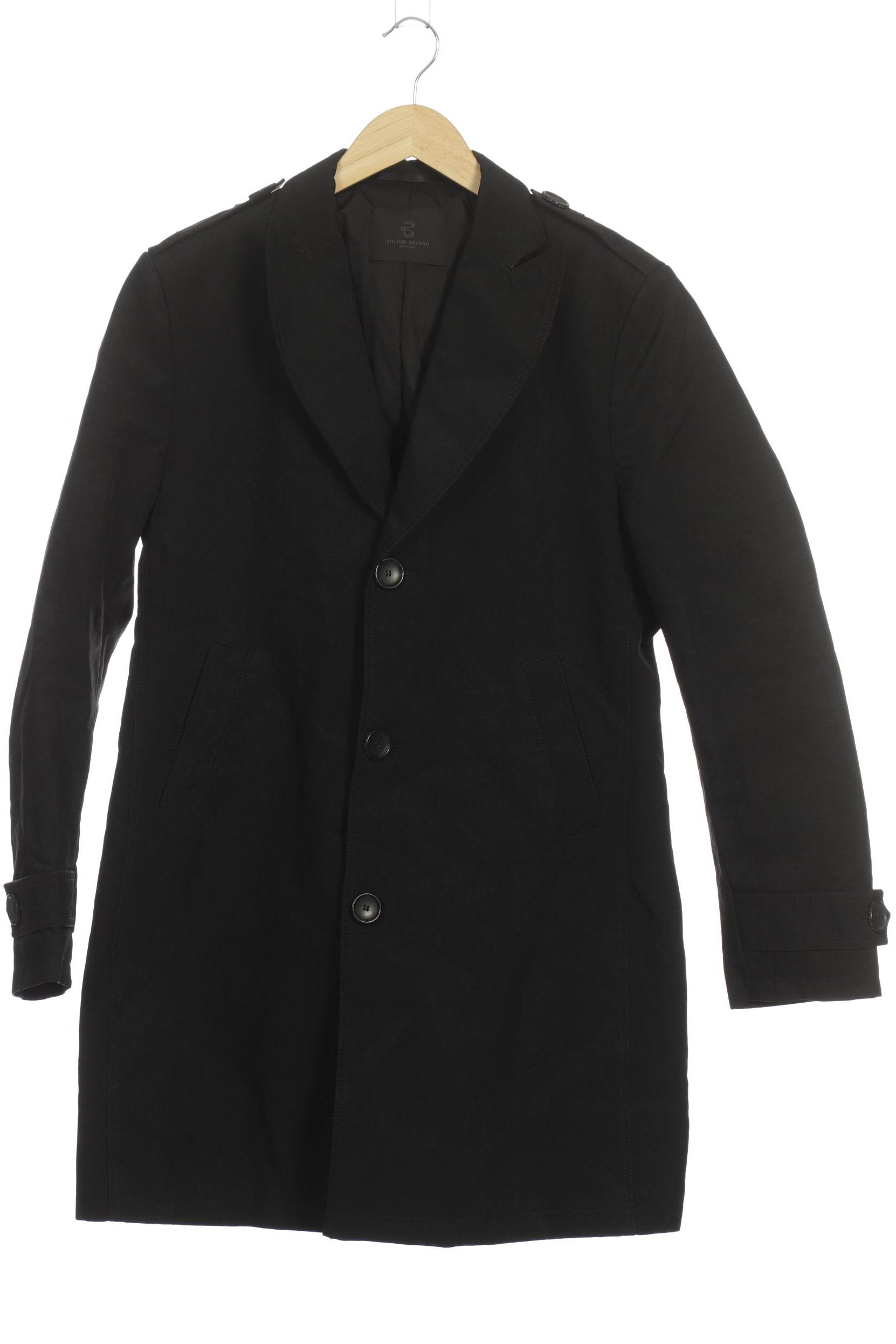 Thumbnail - Bruuns Bazaar Herren Mantel, schwarz, Gr.