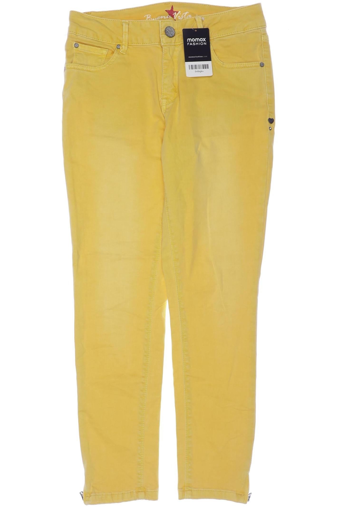 

Buena Vista Damen Jeans, gelb, Gr. 0
