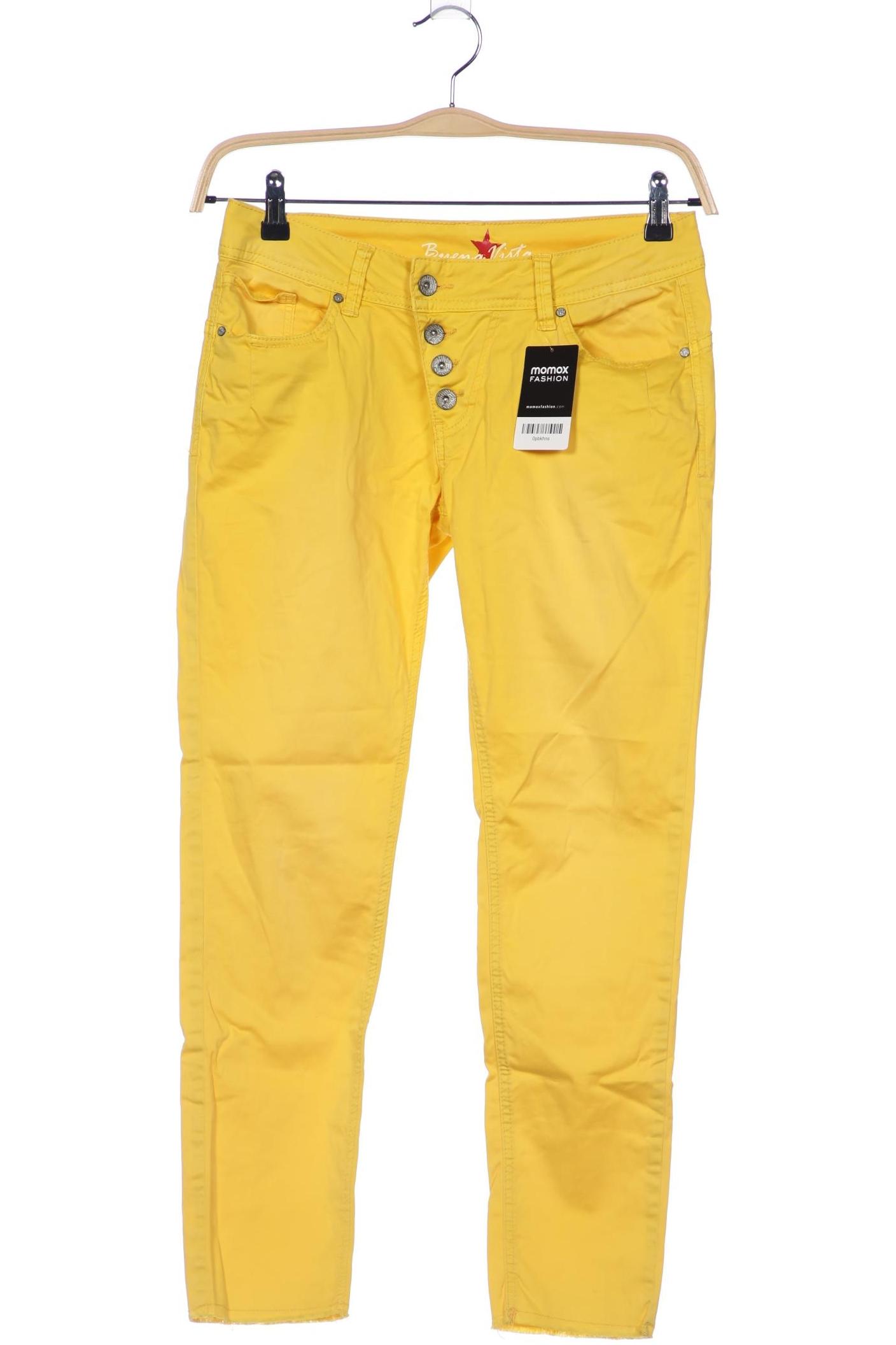 

Buena Vista Damen Jeans, gelb, Gr. 0