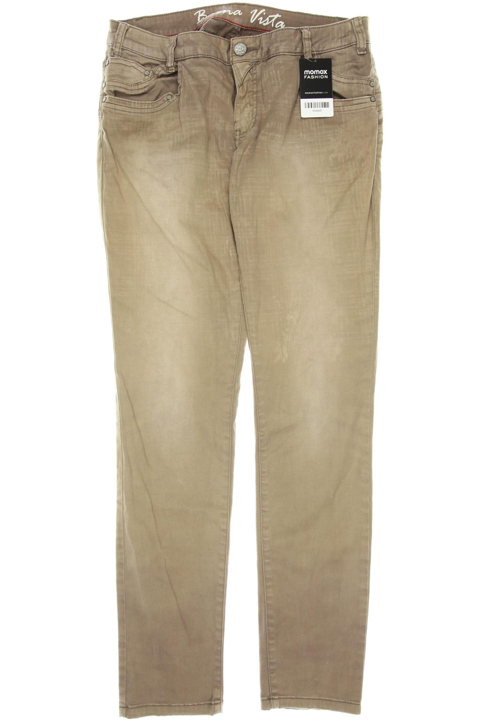 

Buena Vista Damen Jeans, braun, Gr. 0