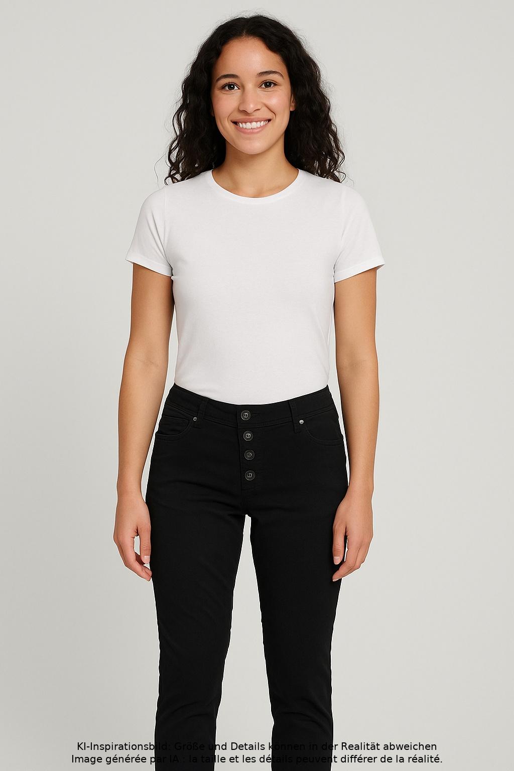 

Buena Vista Damen Stoffhose, schwarz, Gr. 0