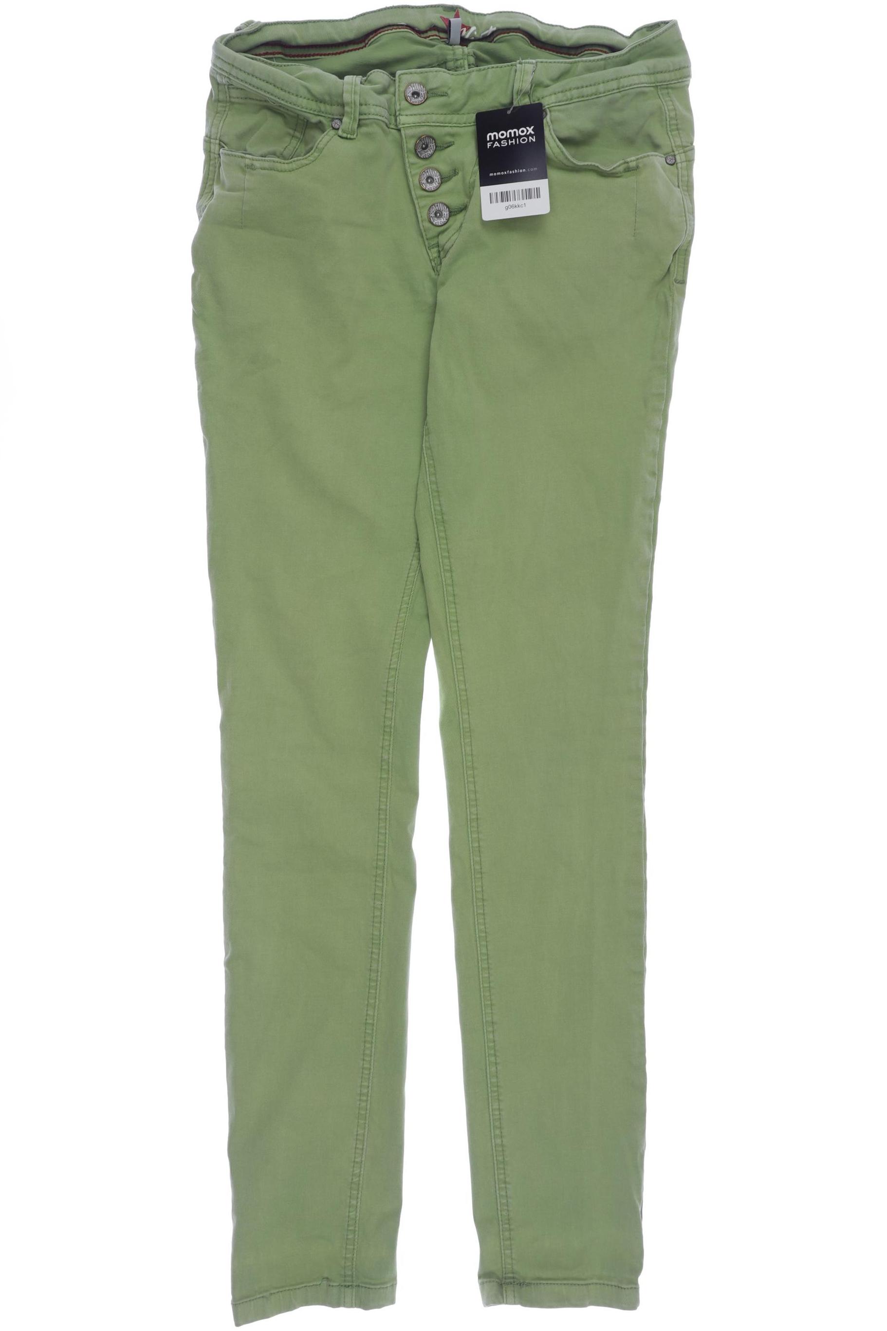 

Buena Vista Damen Jeans, hellgrün, Gr. 0