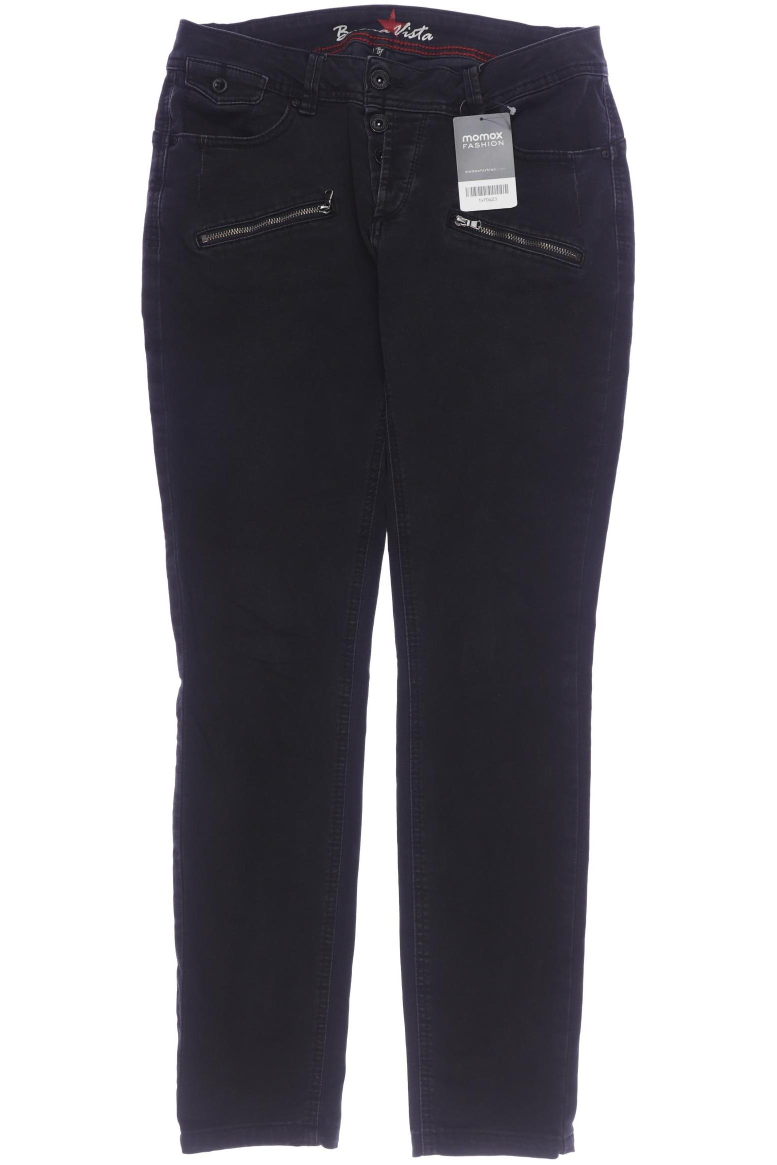 

Buena Vista Damen Jeans, schwarz, Gr. 0