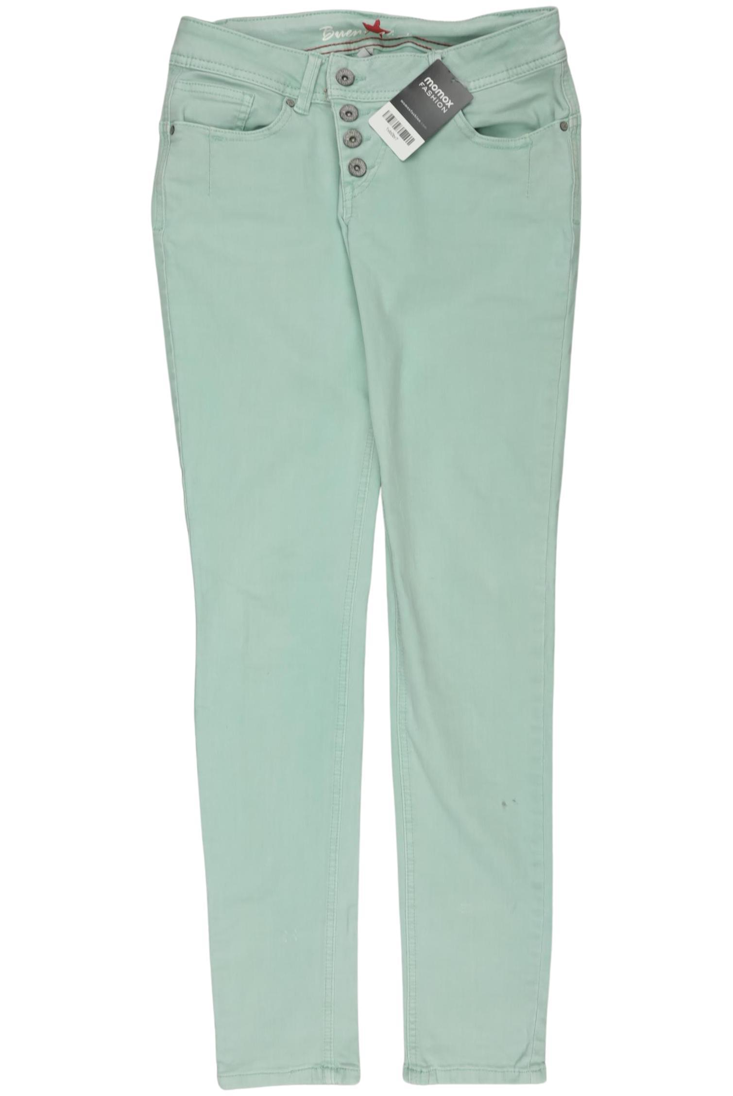 

Buena Vista Damen Jeans, hellgrün, Gr. 0