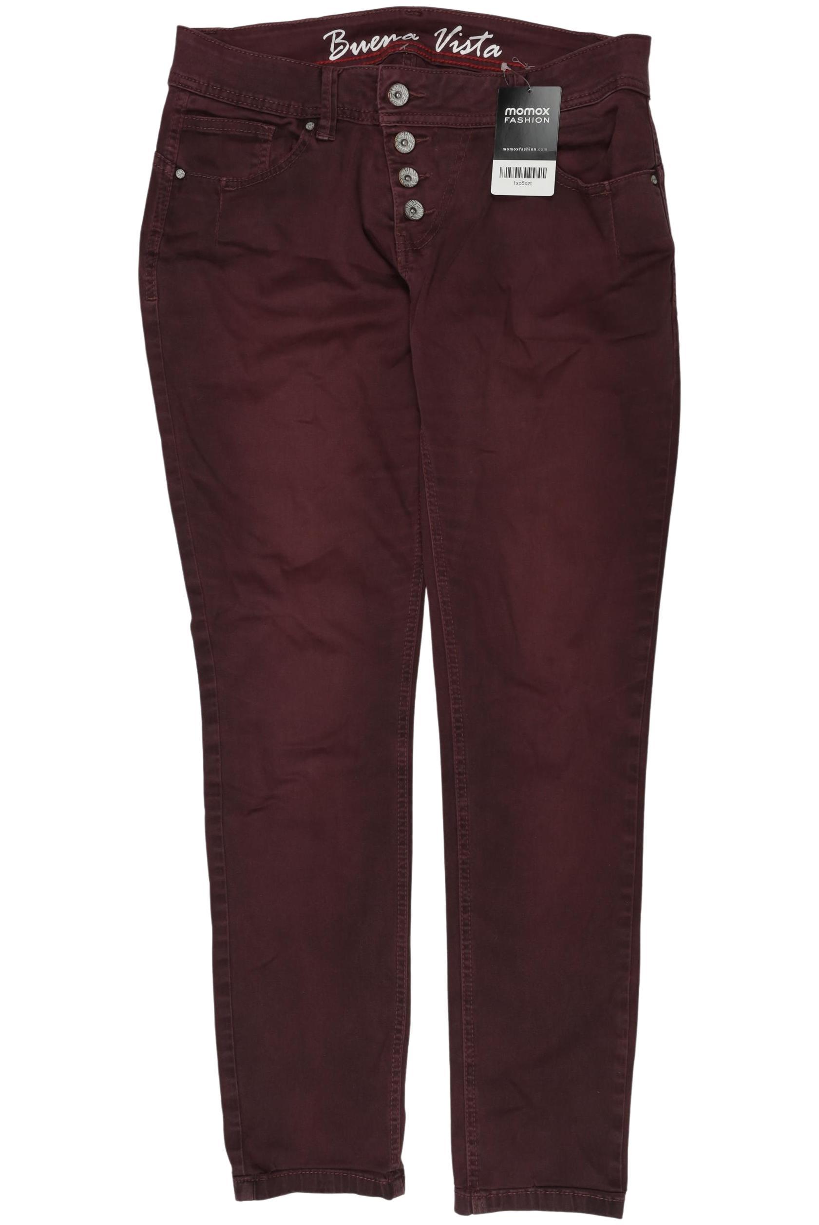 

Buena Vista Damen Jeans, bordeaux, Gr. 0