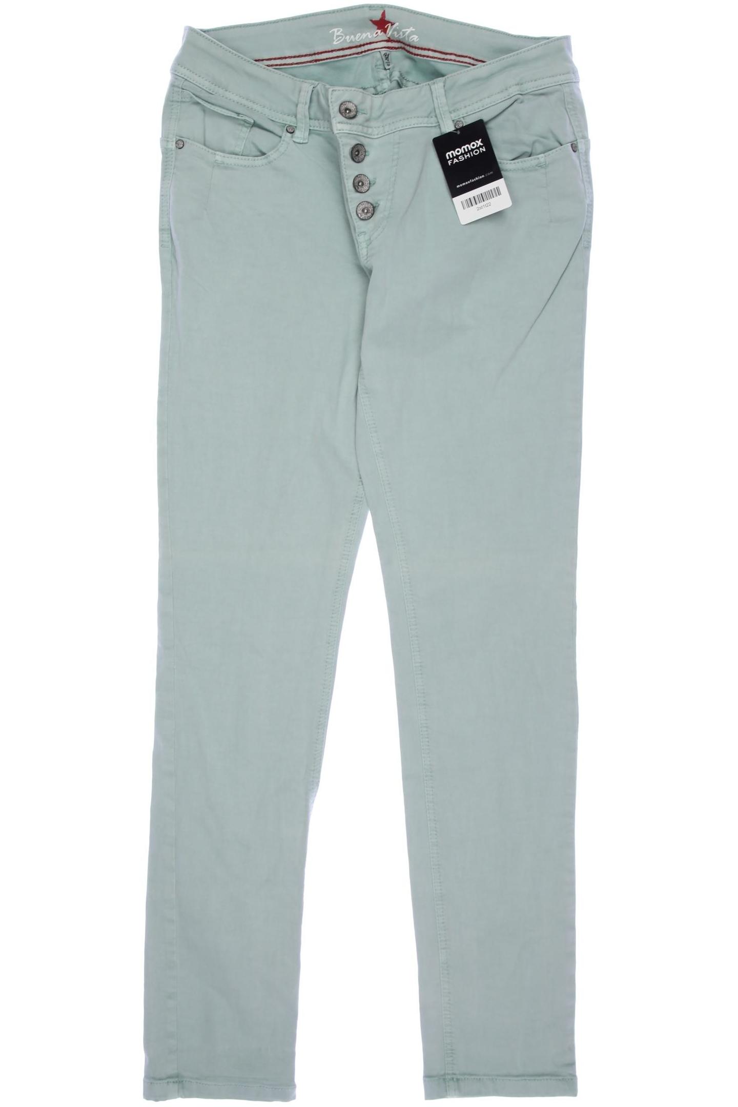 

Buena Vista Damen Jeans, hellgrün, Gr. 0