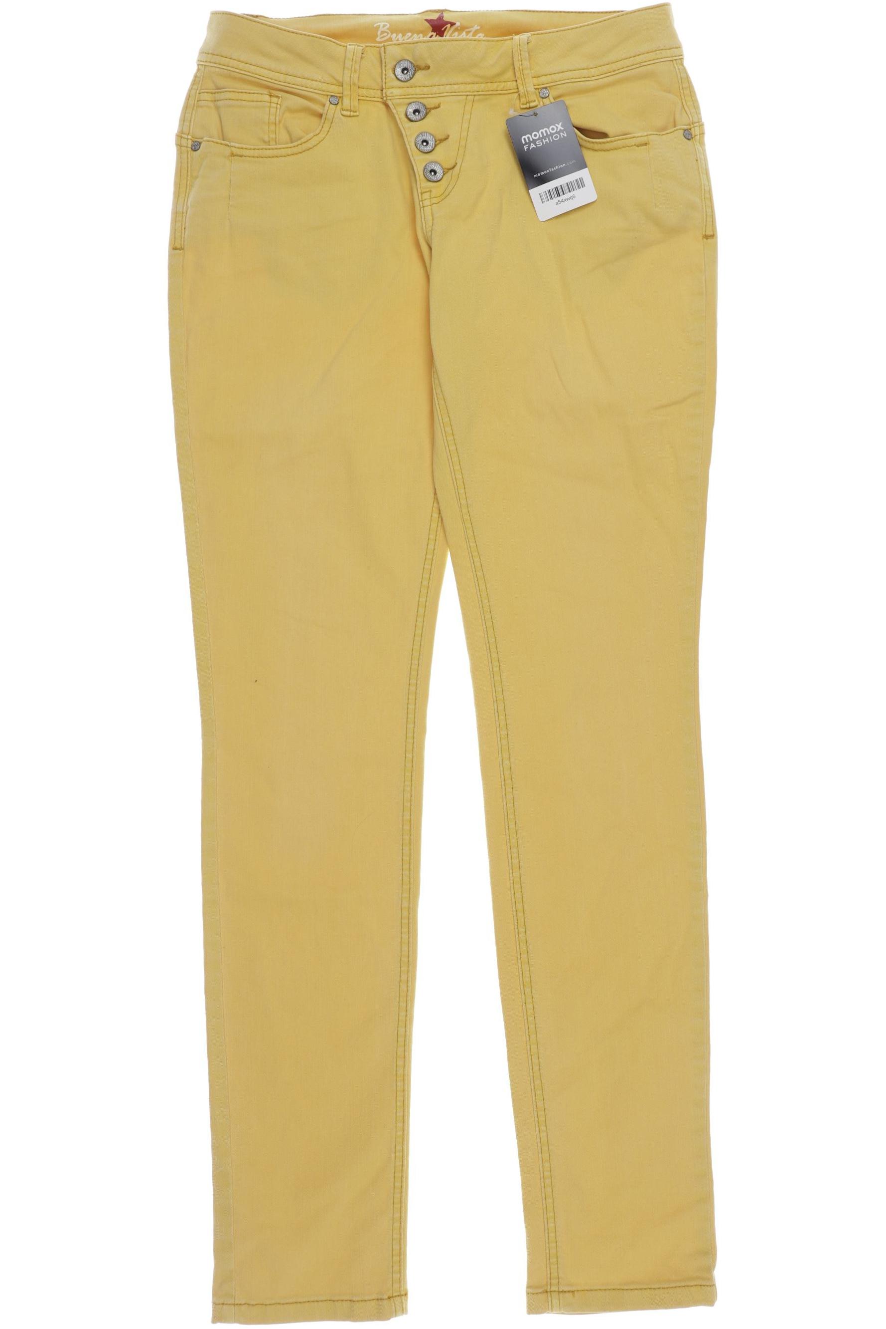 

Buena Vista Damen Jeans, gelb, Gr. 0