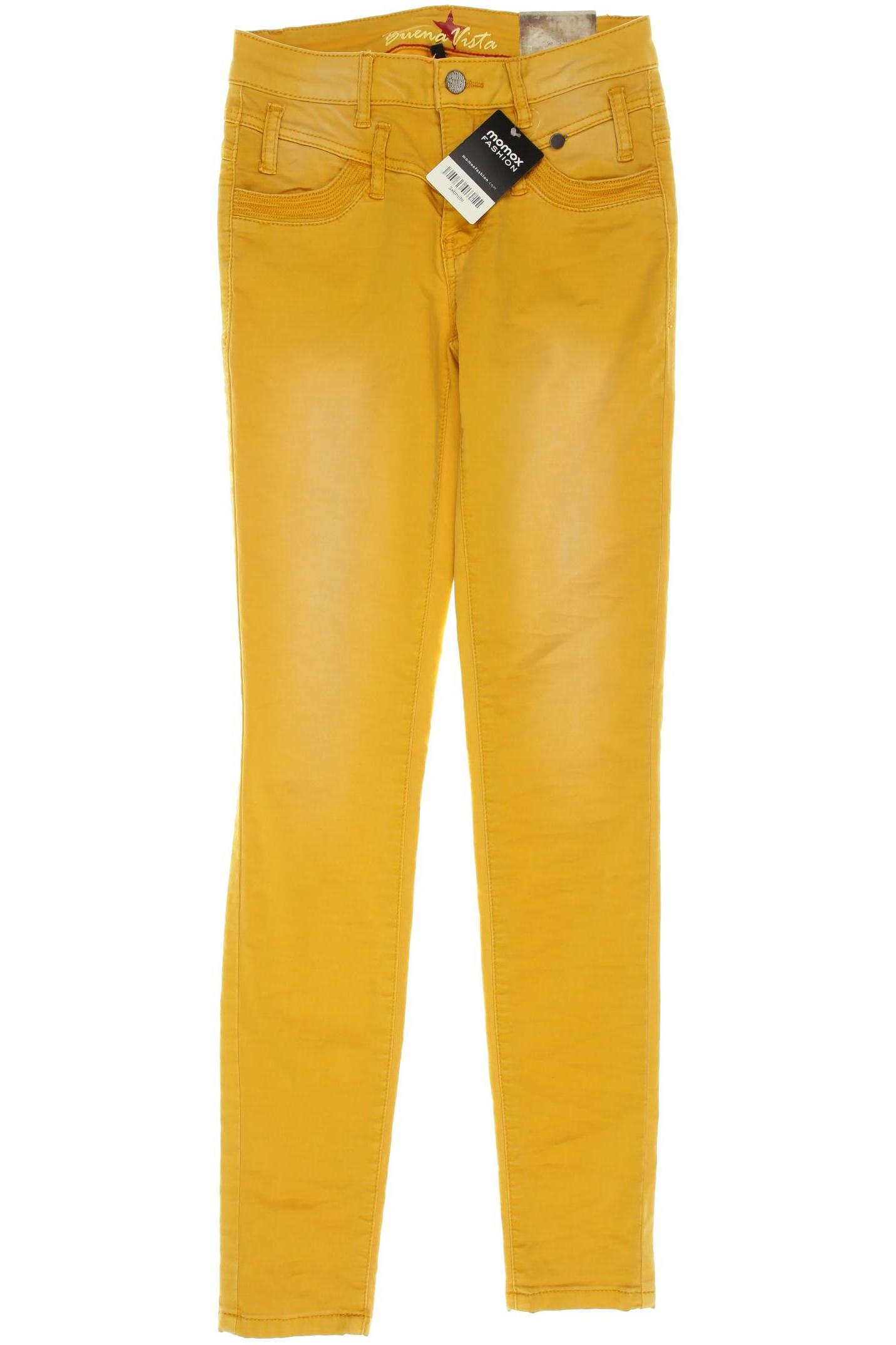 

Buena Vista Damen Jeans, gelb, Gr. 0