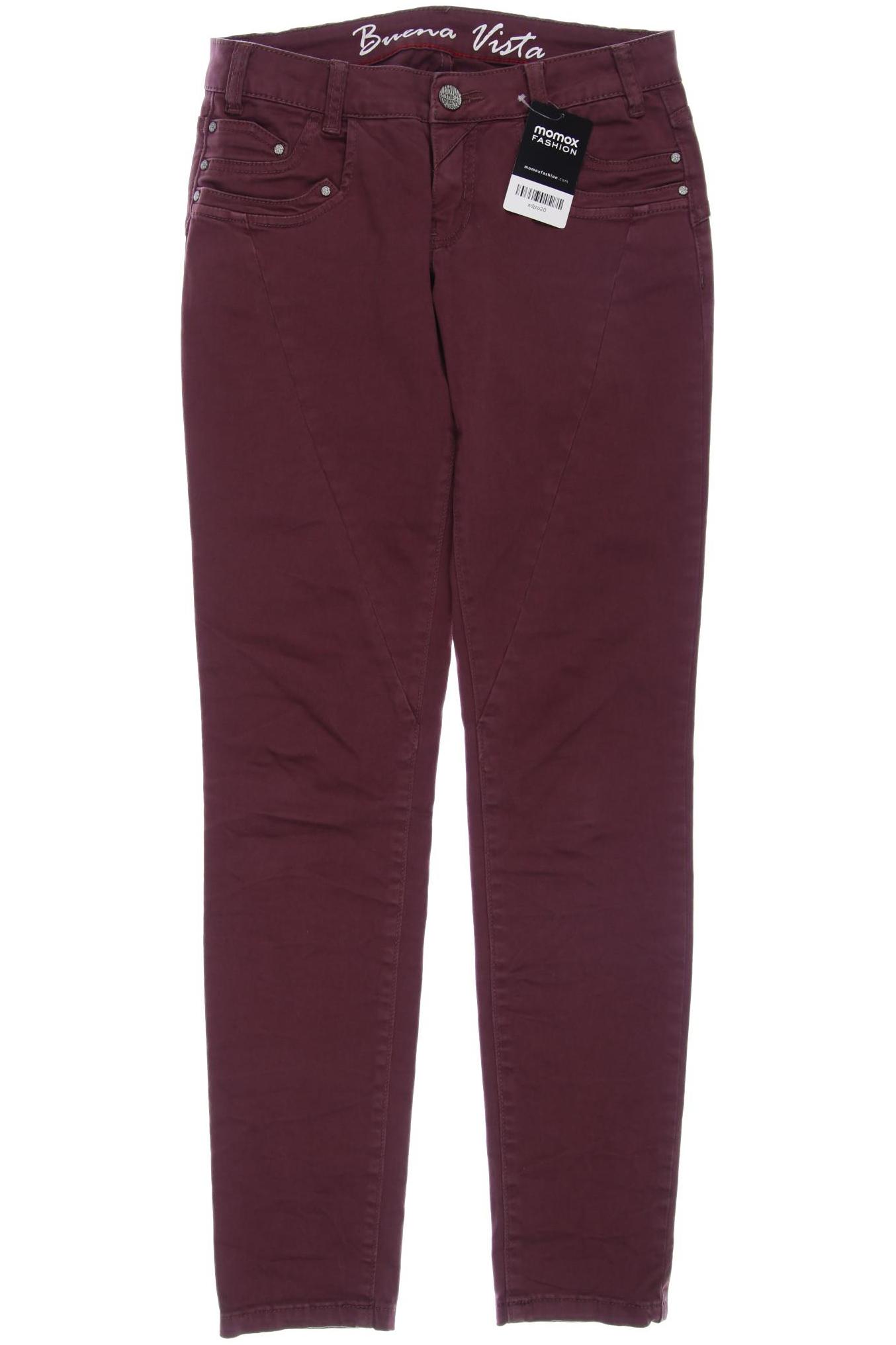 

Buena Vista Damen Jeans, bordeaux, Gr. 0