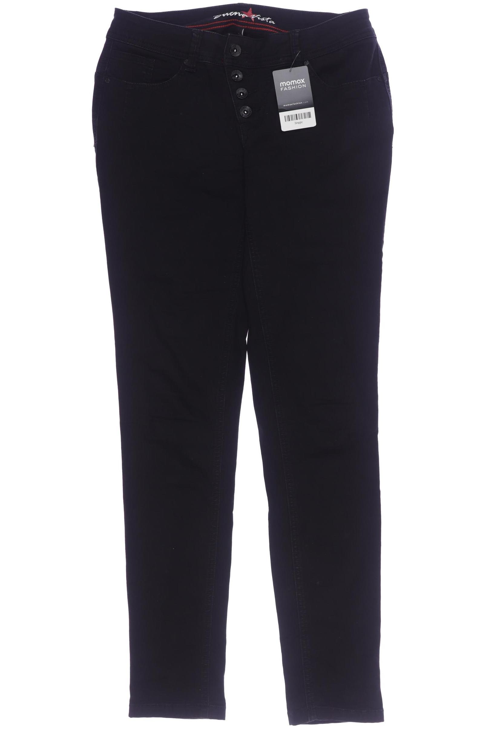 

Buena Vista Damen Jeans, schwarz, Gr. 0