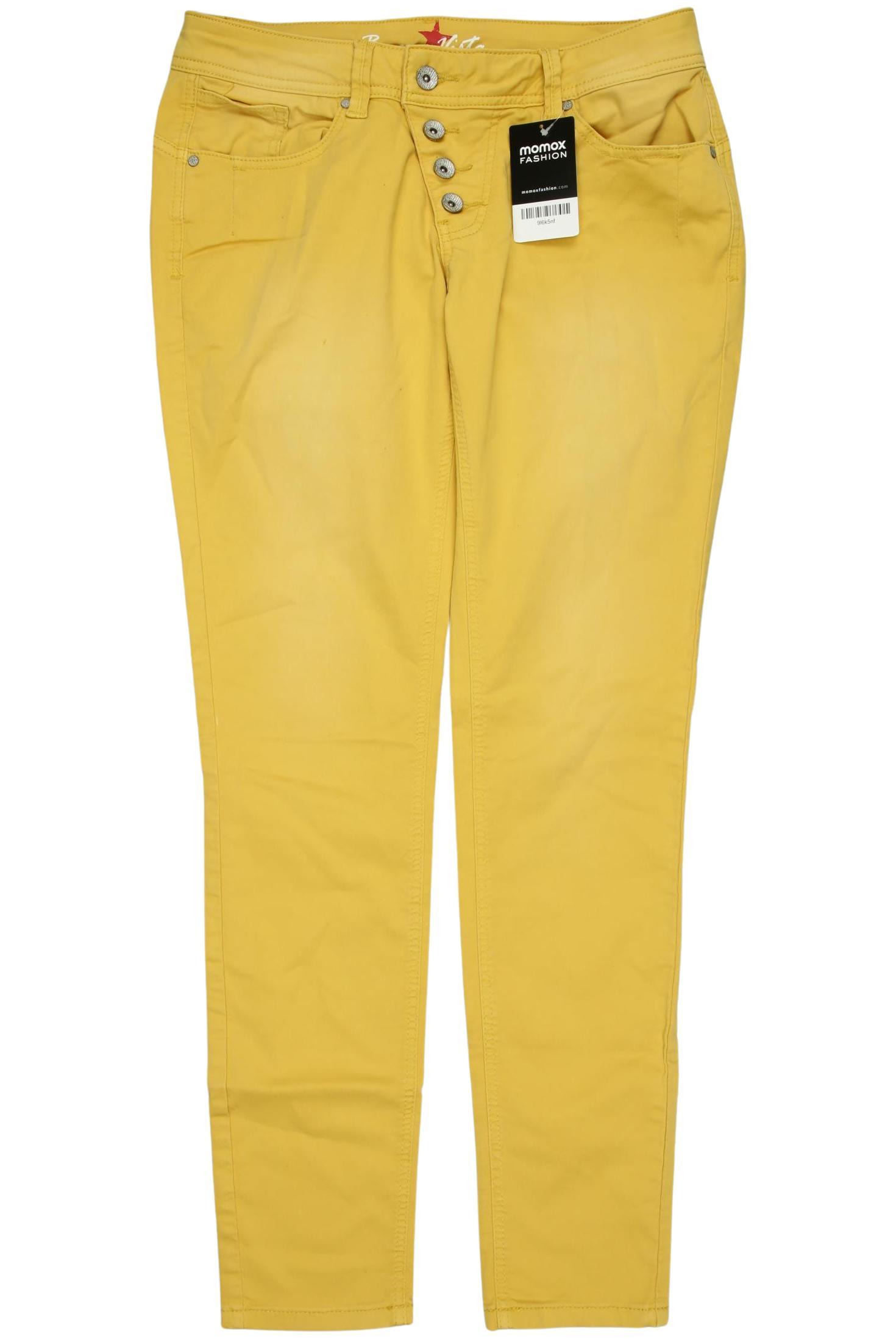 

Buena Vista Damen Stoffhose, gelb, Gr. 0