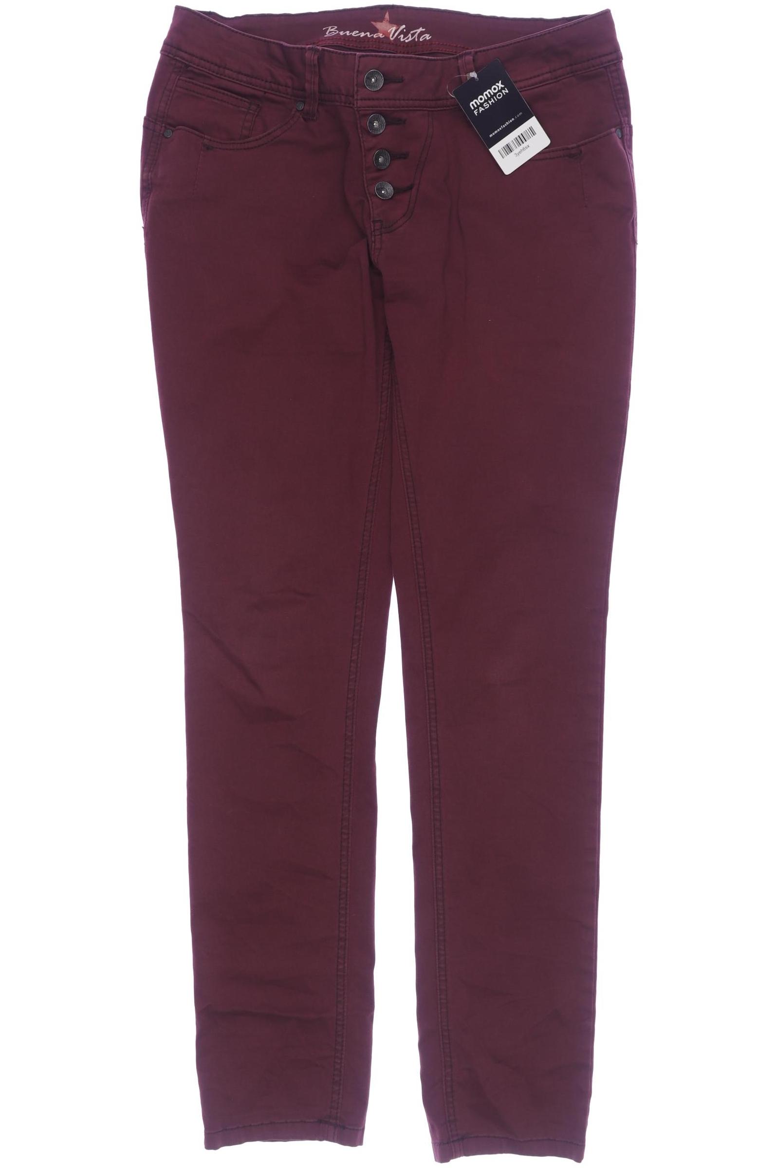 

Buena Vista Damen Stoffhose, bordeaux, Gr. 0