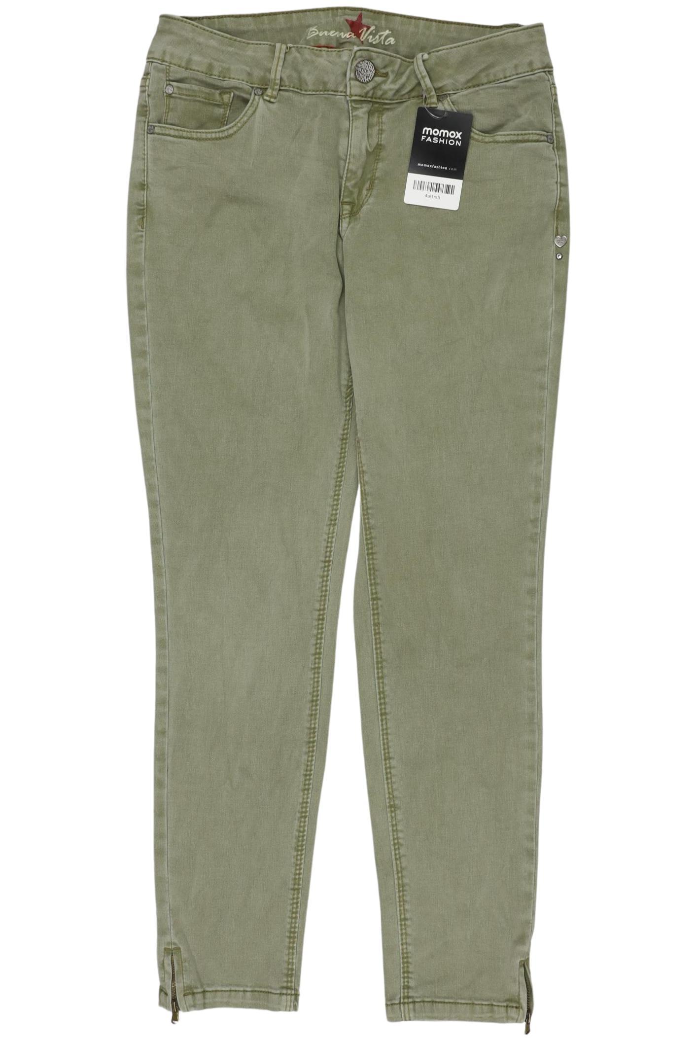 

Buena Vista Damen Jeans, grün, Gr. 0