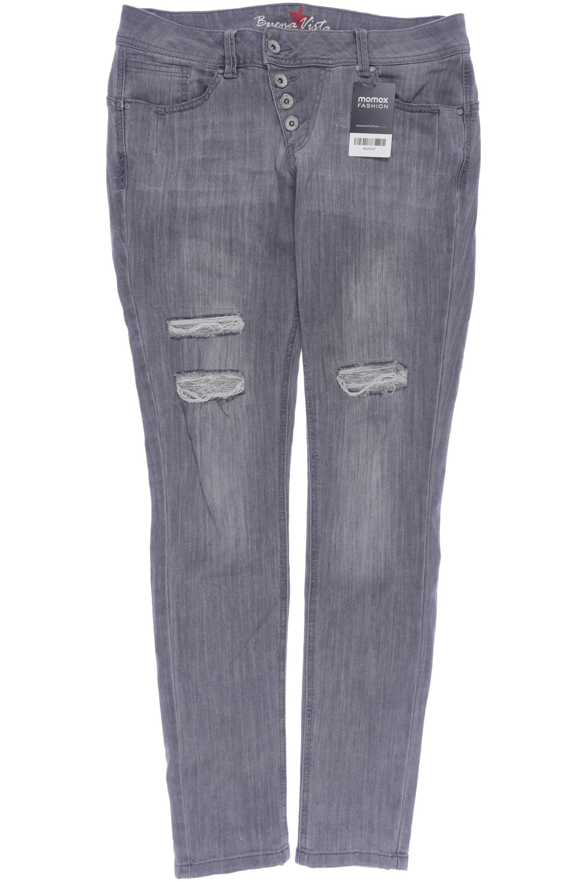 

Buena Vista Damen Jeans, grau, Gr. 0