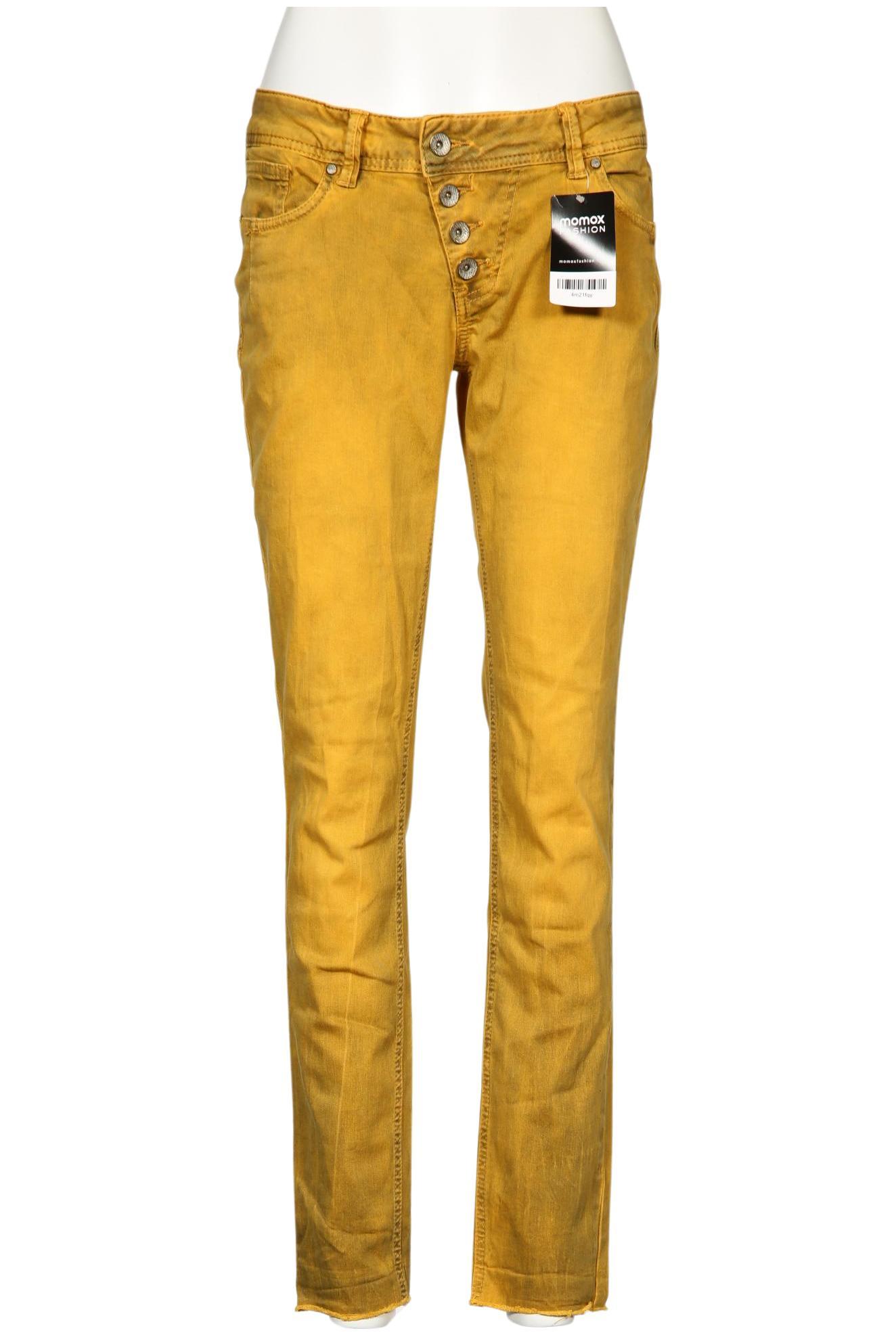 

Buena Vista Damen Jeans, gelb, Gr. 0