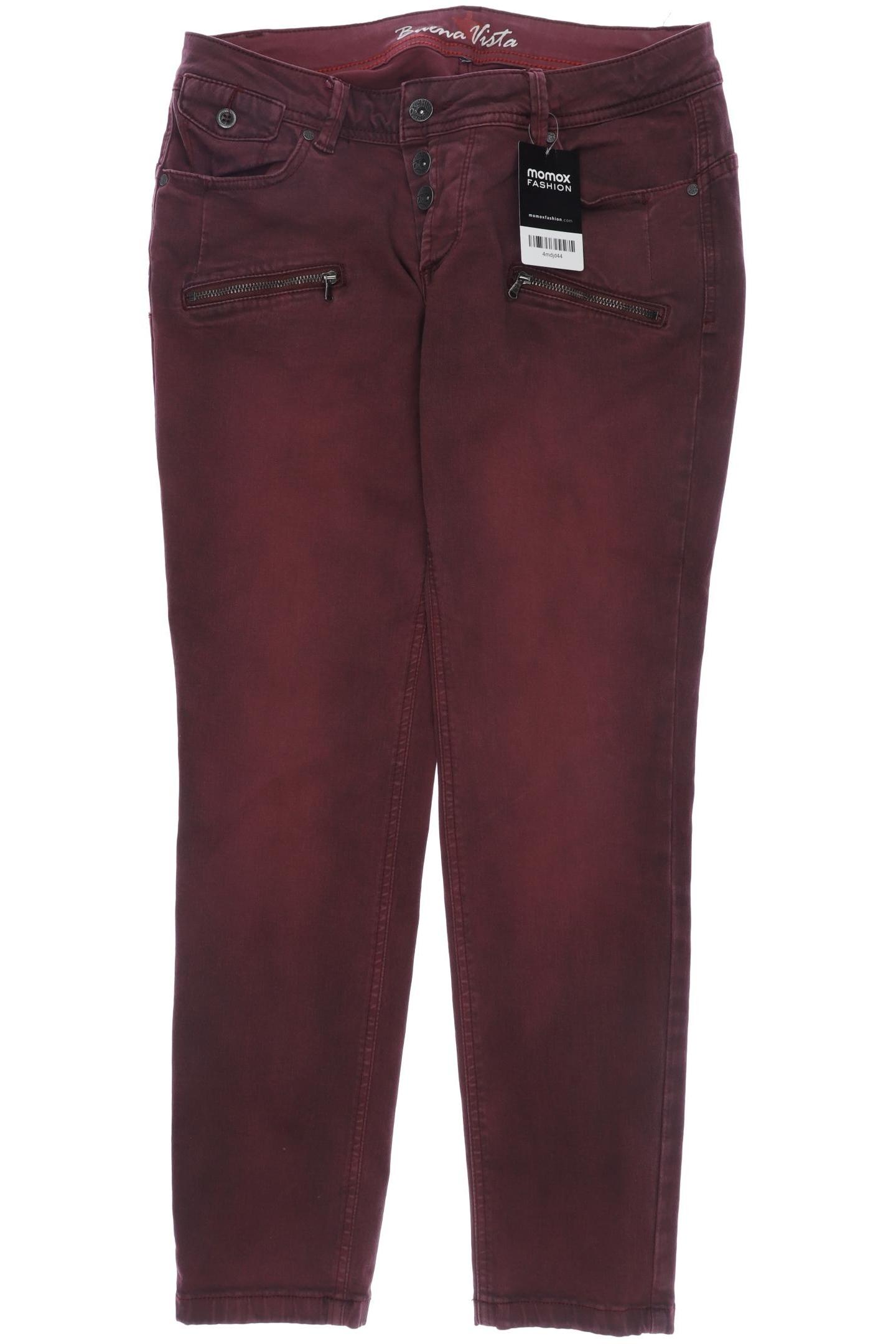 

Buena Vista Damen Jeans, bordeaux, Gr. 30