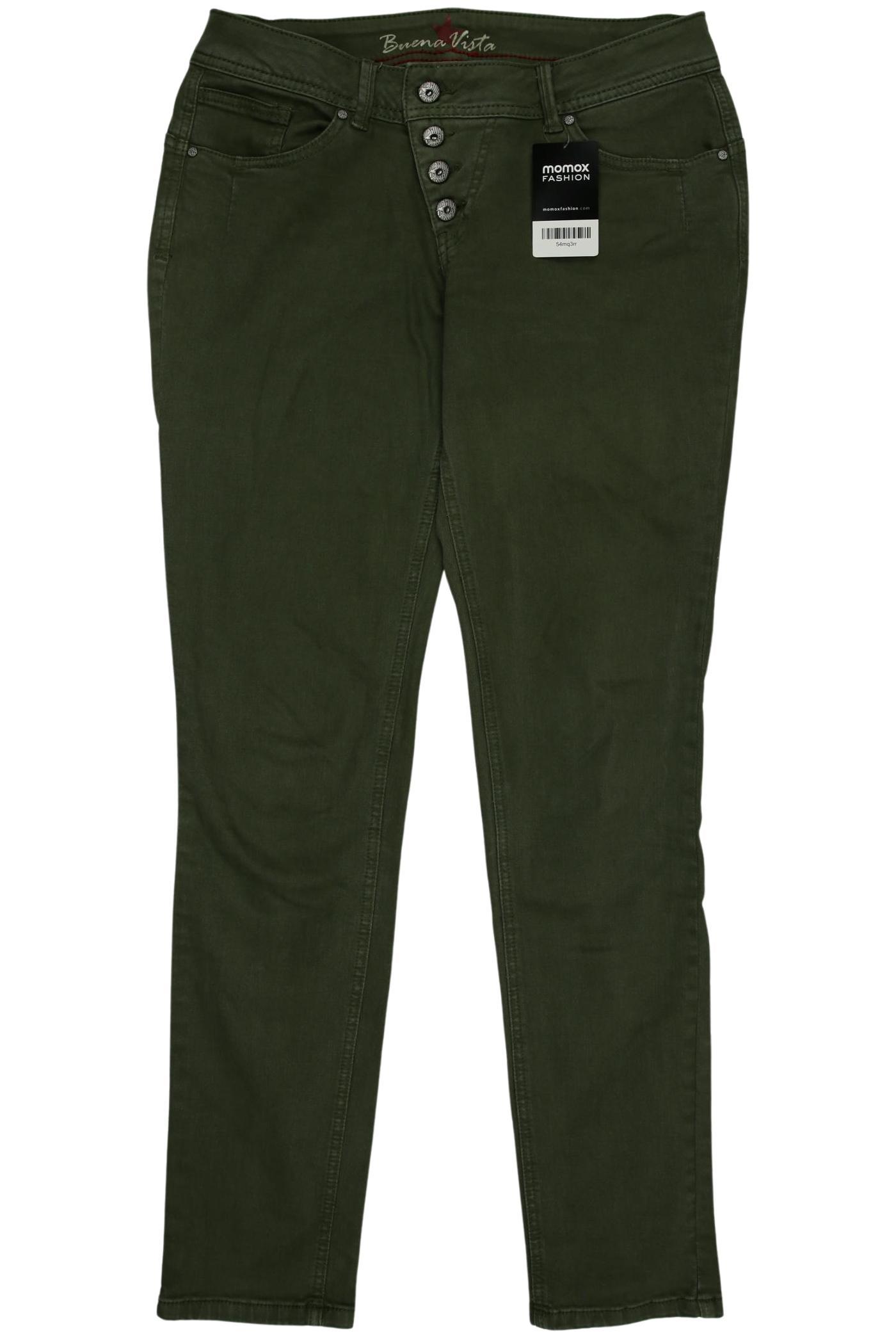 

Buena Vista Damen Jeans, grün, Gr. 0