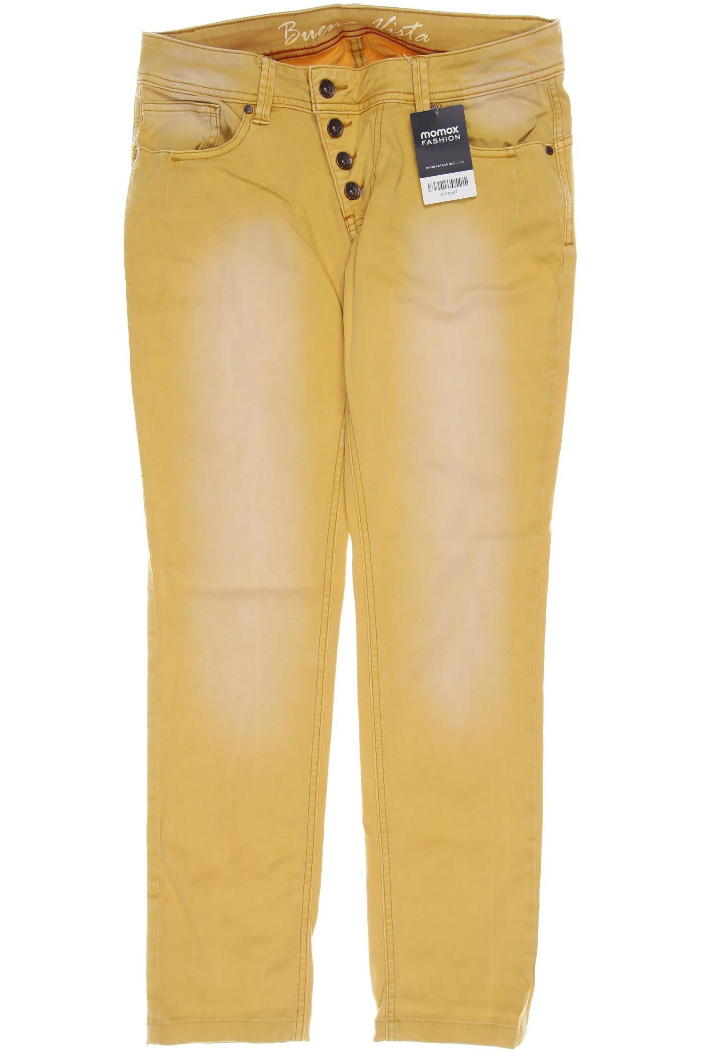 

Buena Vista Damen Jeans, gelb, Gr. 0