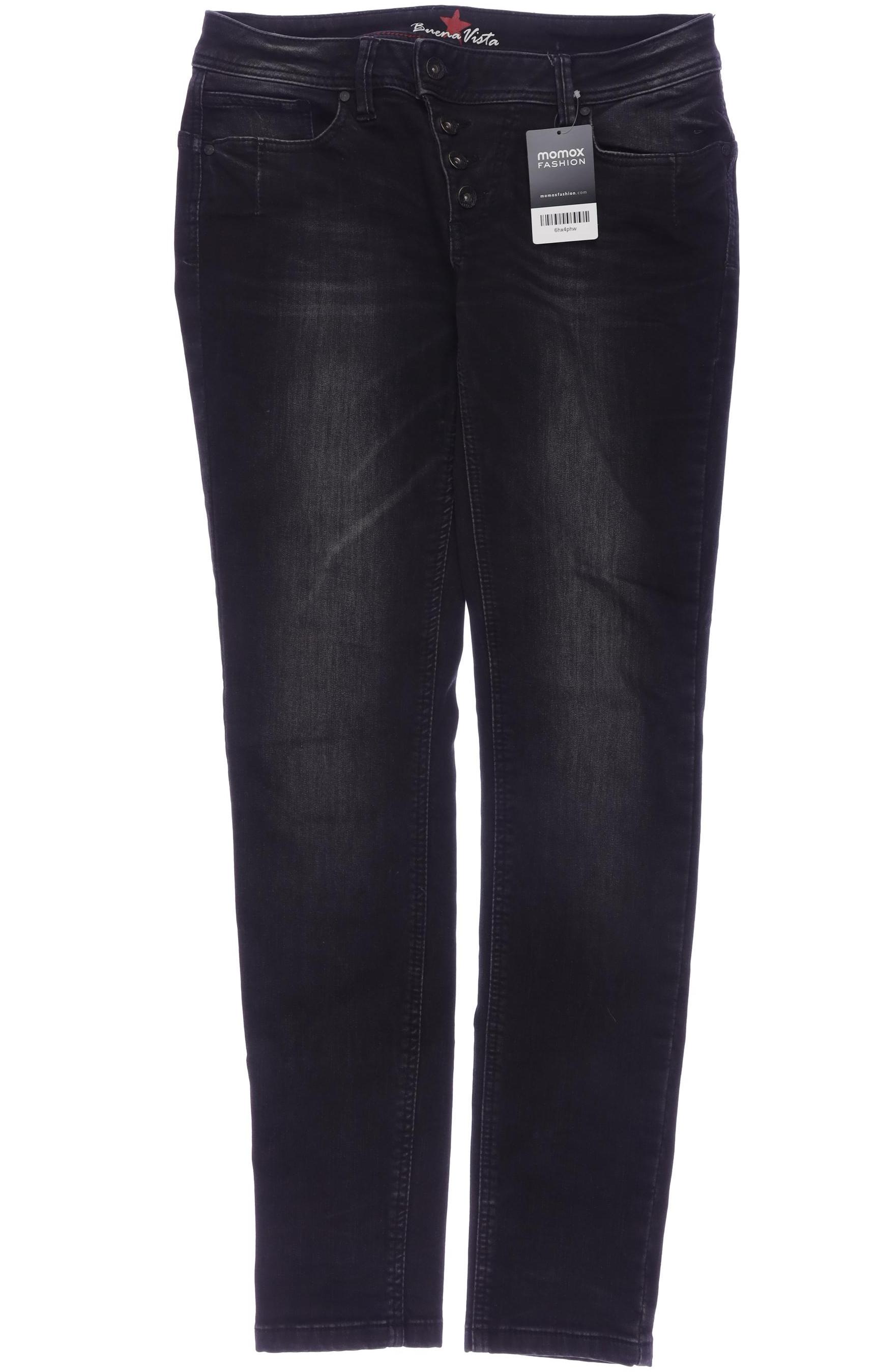 

Buena Vista Damen Jeans, schwarz, Gr. 0