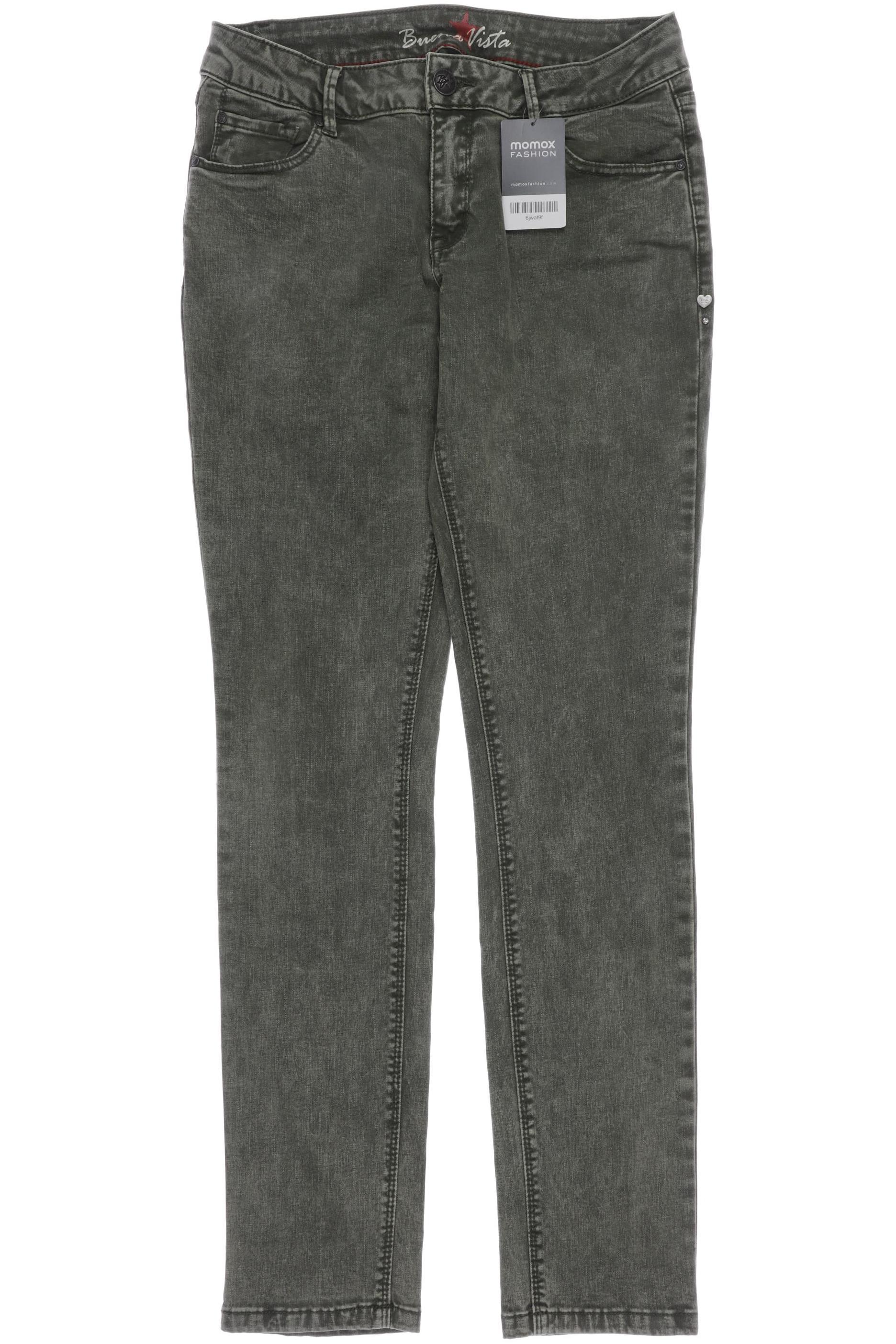 

Buena Vista Damen Jeans, grün, Gr. 0