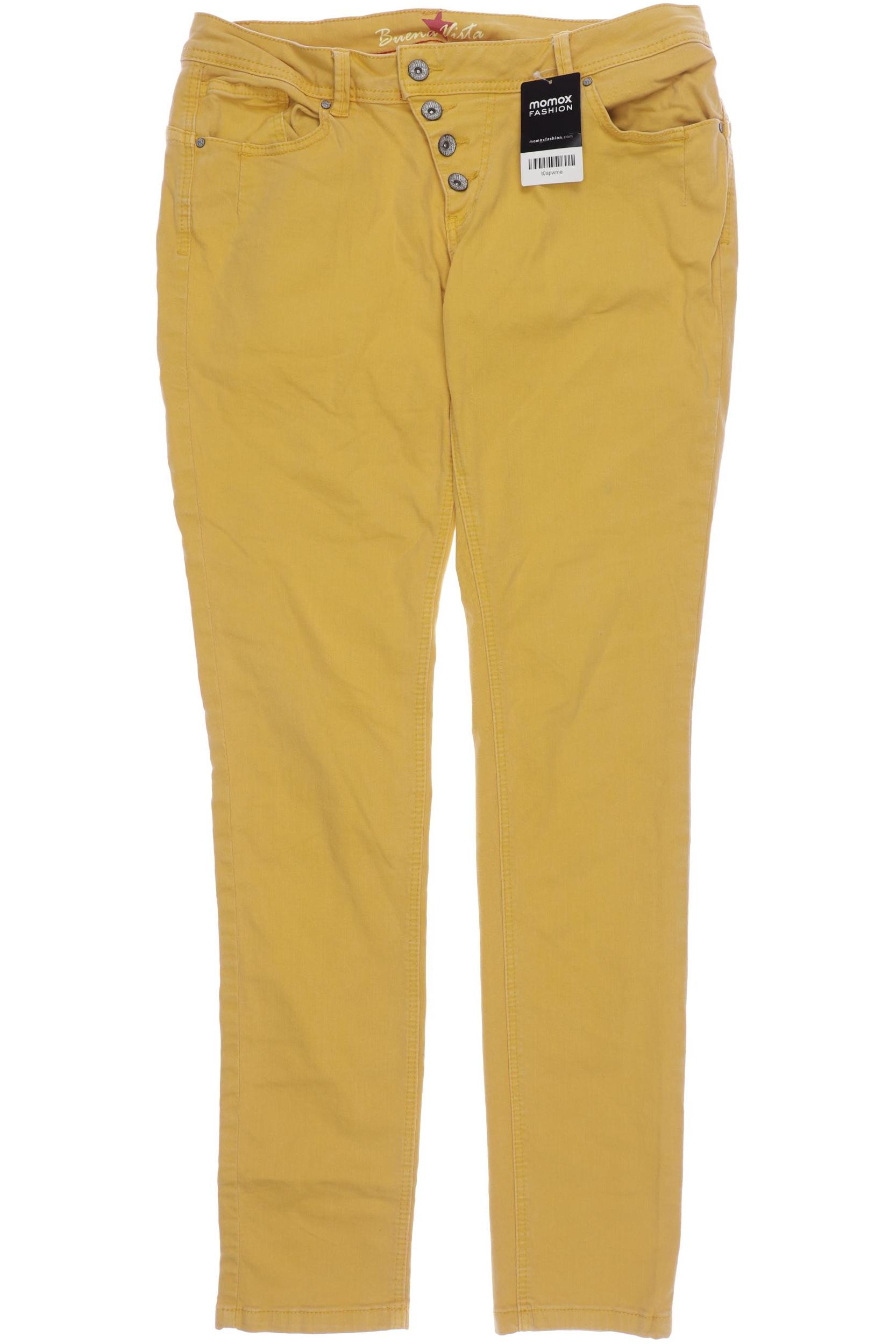 

Buena Vista Damen Jeans, gelb, Gr. 0
