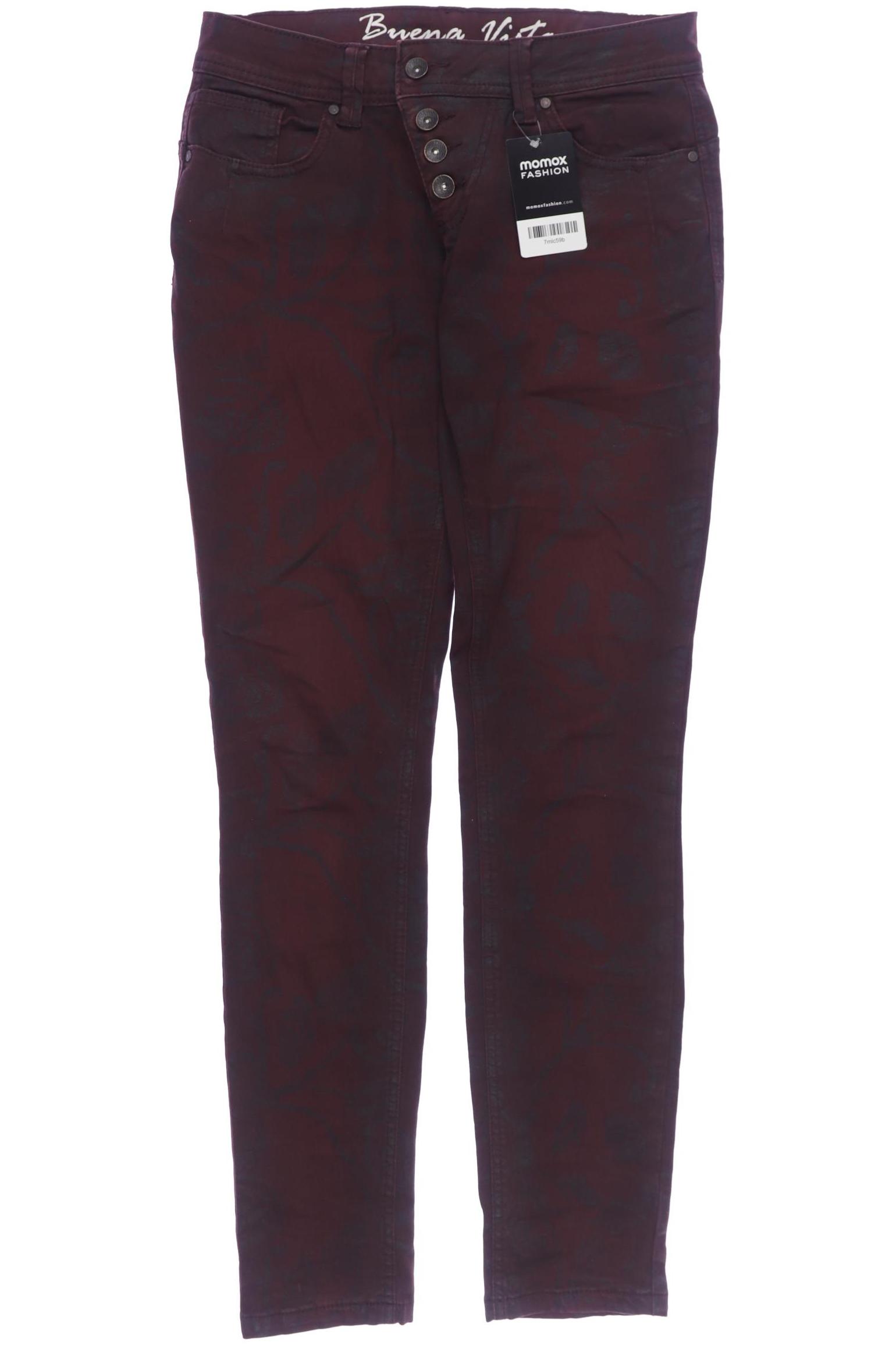 

Buena Vista Damen Jeans, bordeaux, Gr. 0
