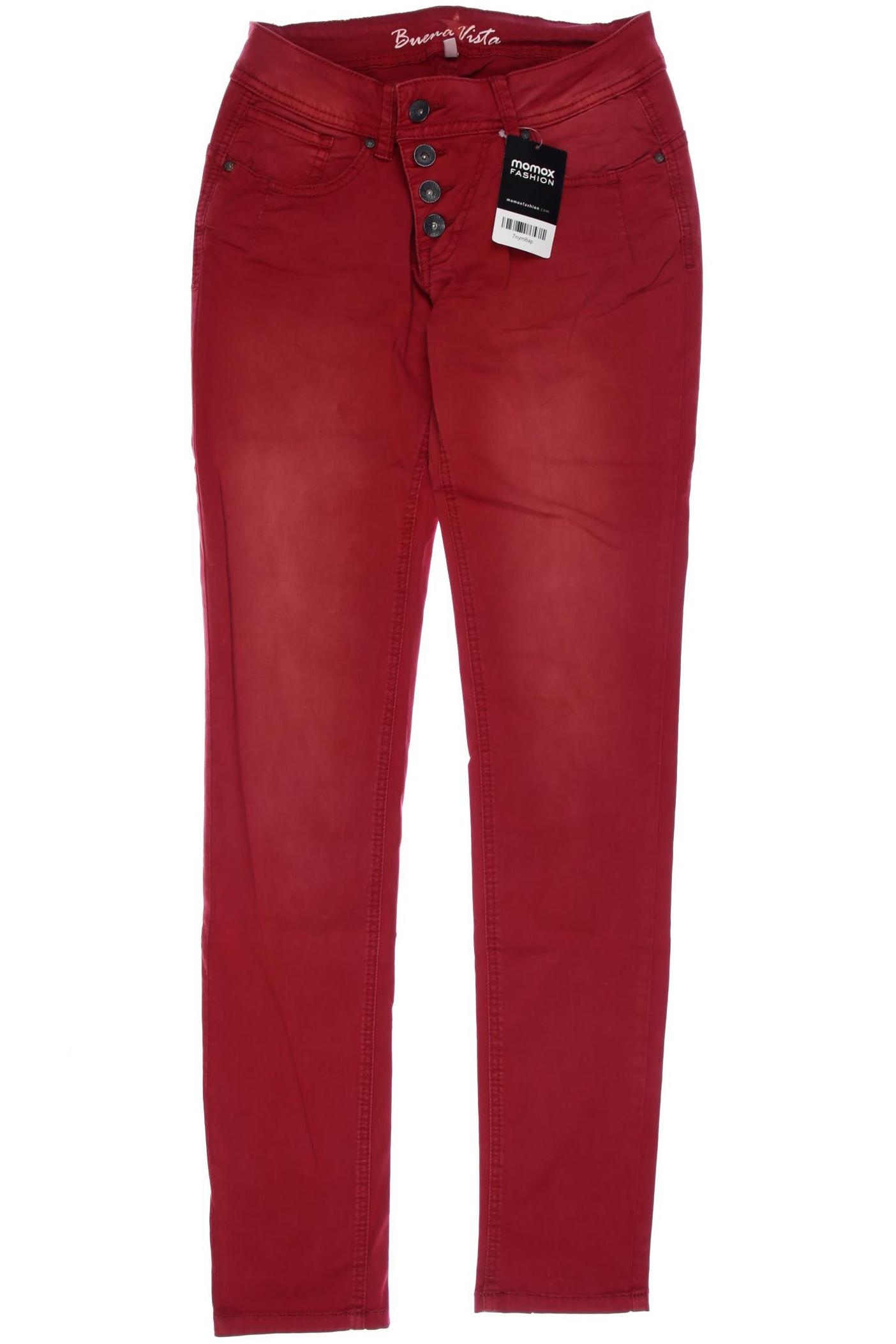 

Buena Vista Damen Jeans, rot, Gr. 0