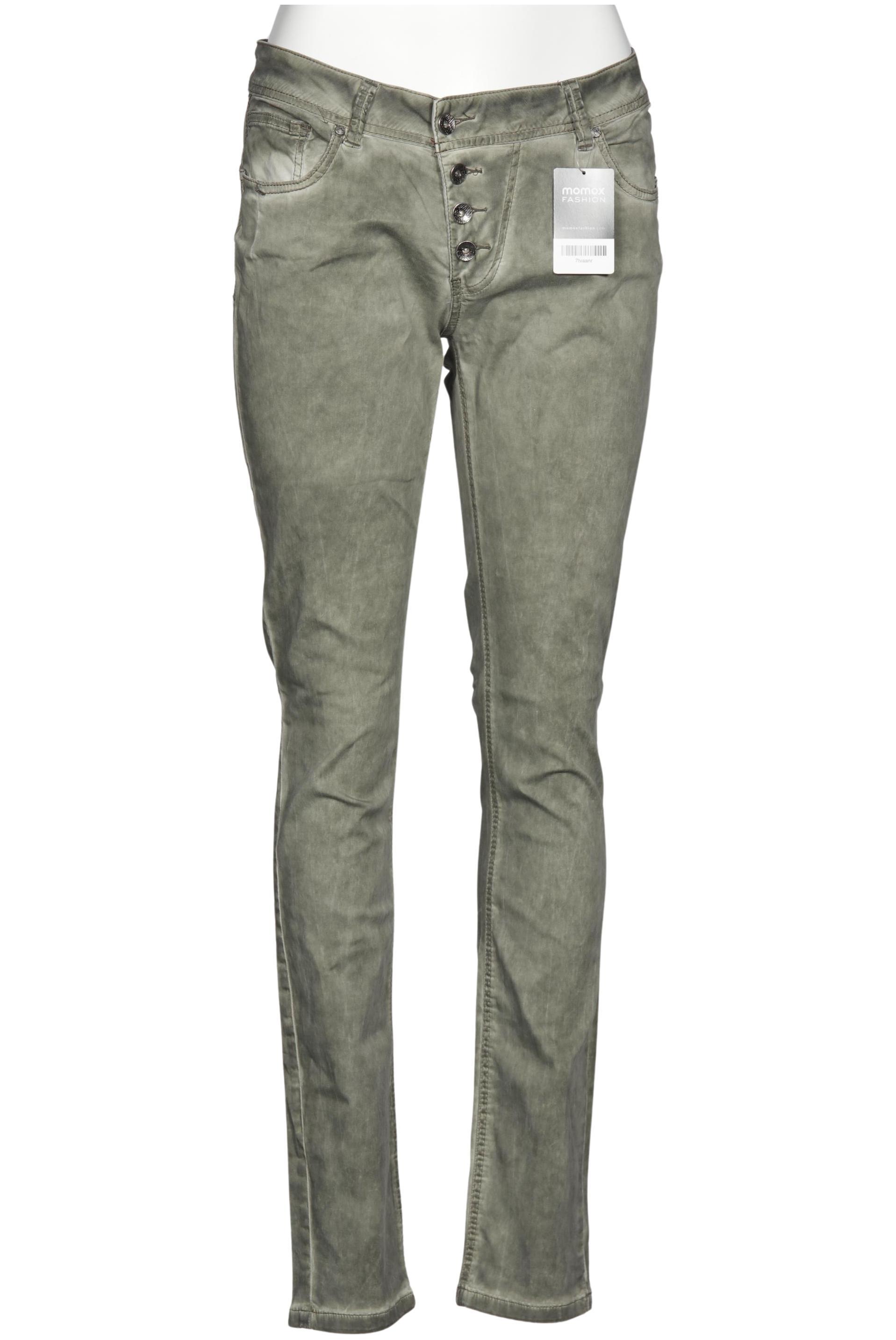 

Buena Vista Damen Jeans, grün, Gr. 0