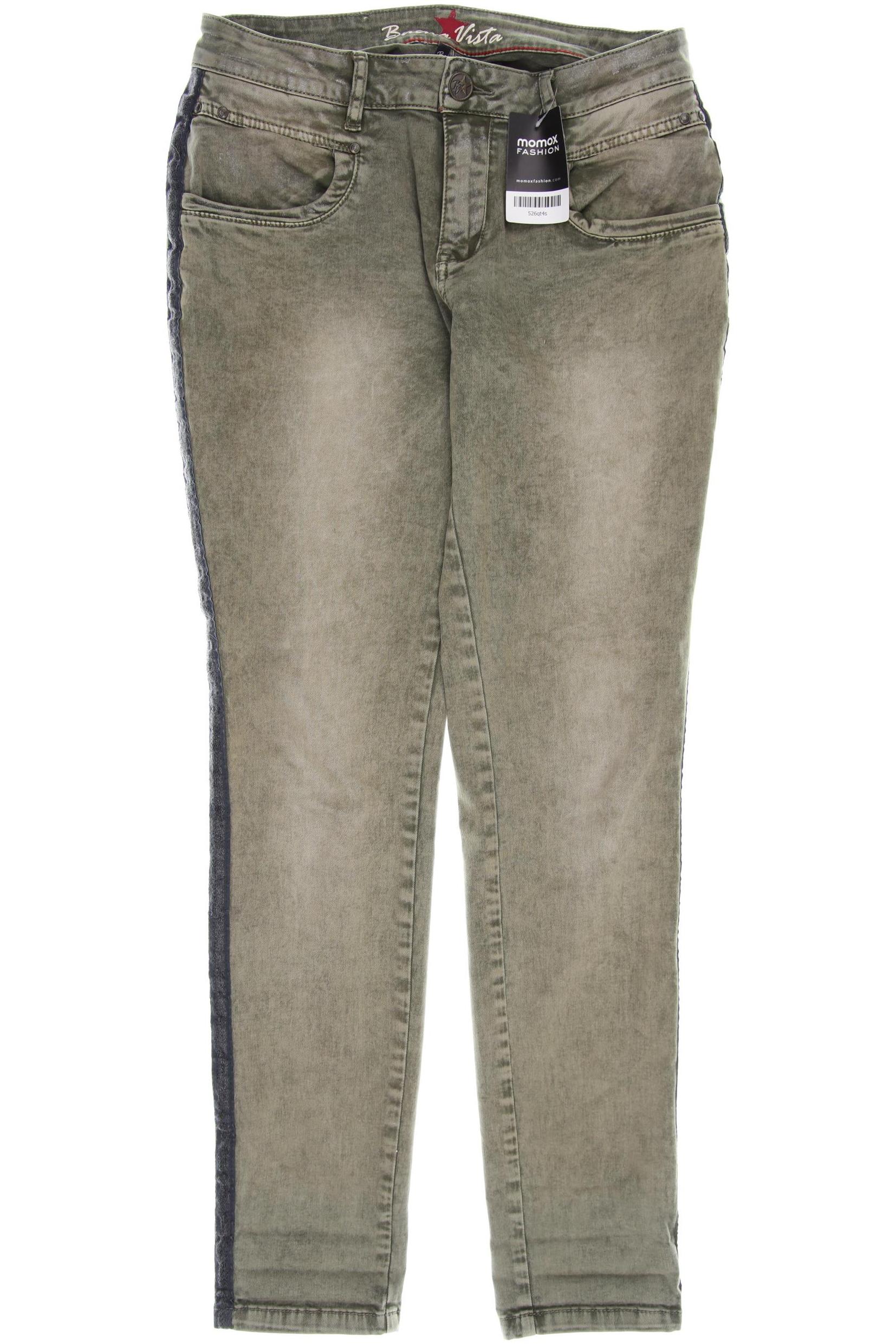 

Buena Vista Damen Jeans, grün, Gr. 0