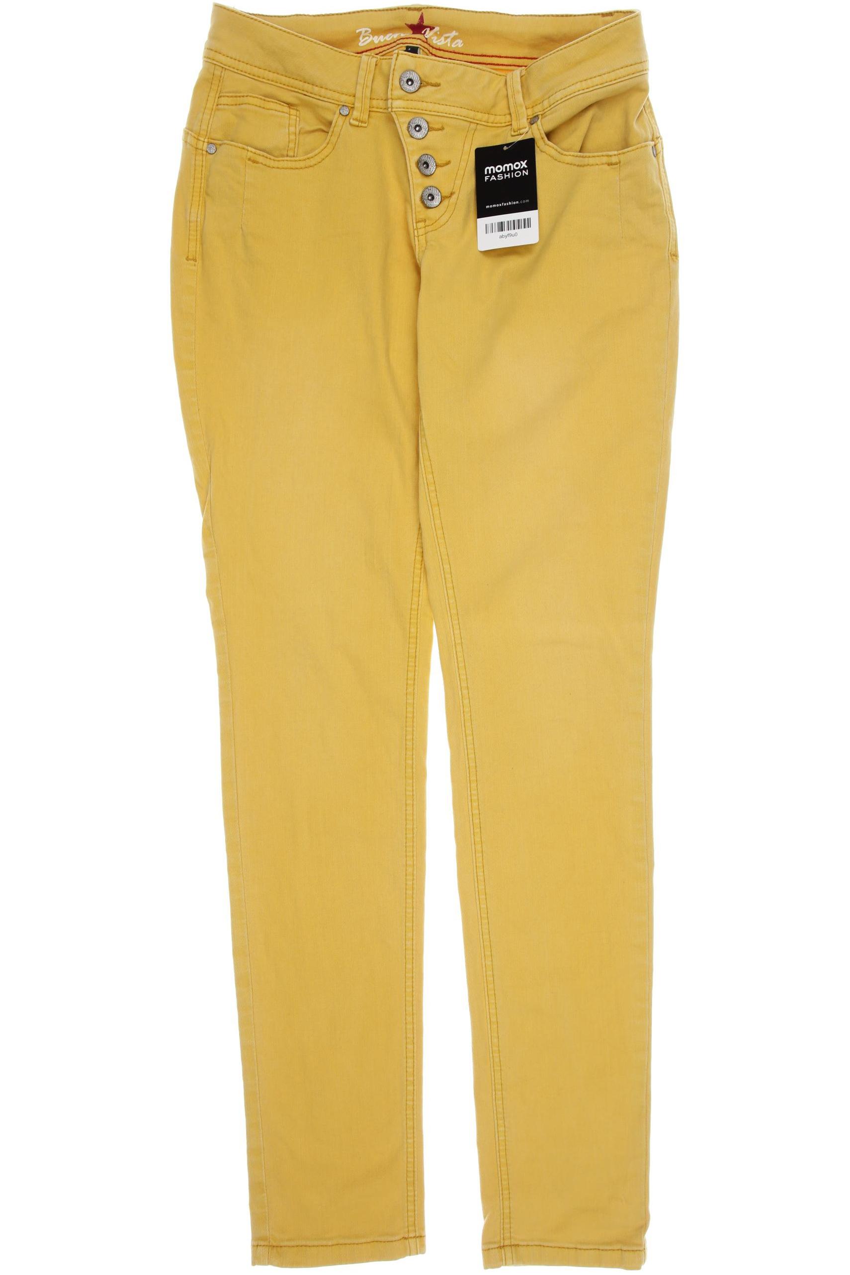 

Buena Vista Damen Jeans, gelb, Gr. 0