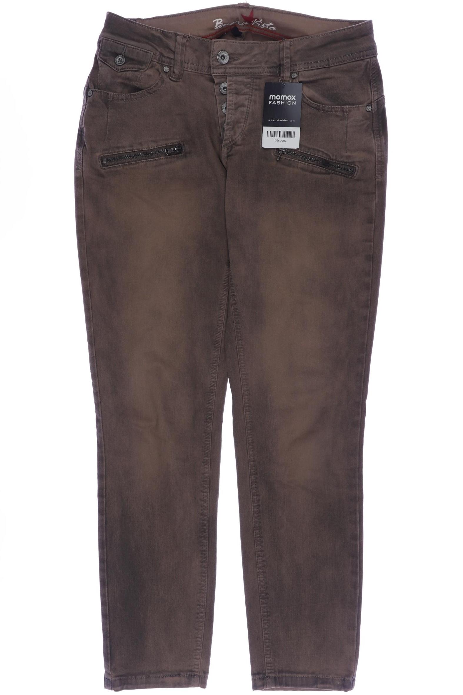 

Buena Vista Damen Jeans, braun, Gr. 0