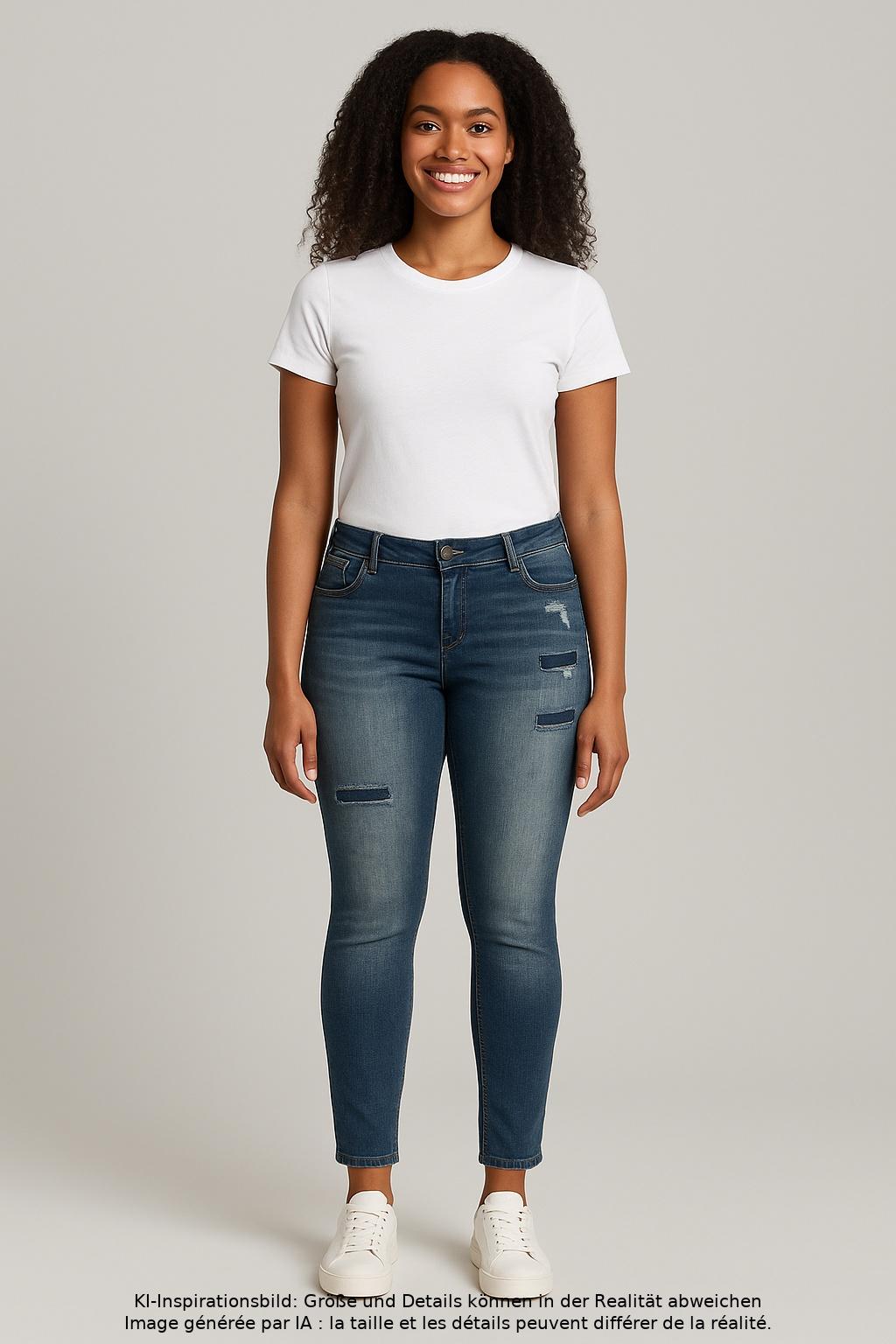 

Buena Vista Damen Jeans, blau, Gr. 0