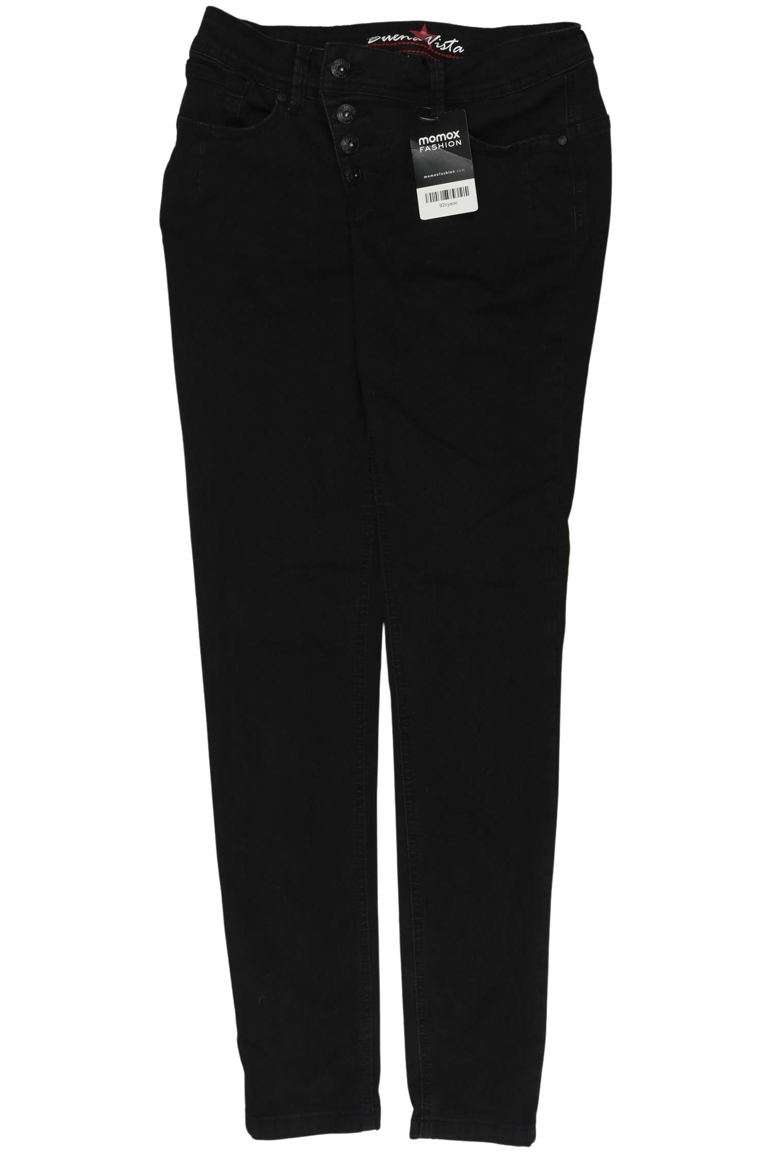 

Buena Vista Damen Jeans, schwarz, Gr. 0