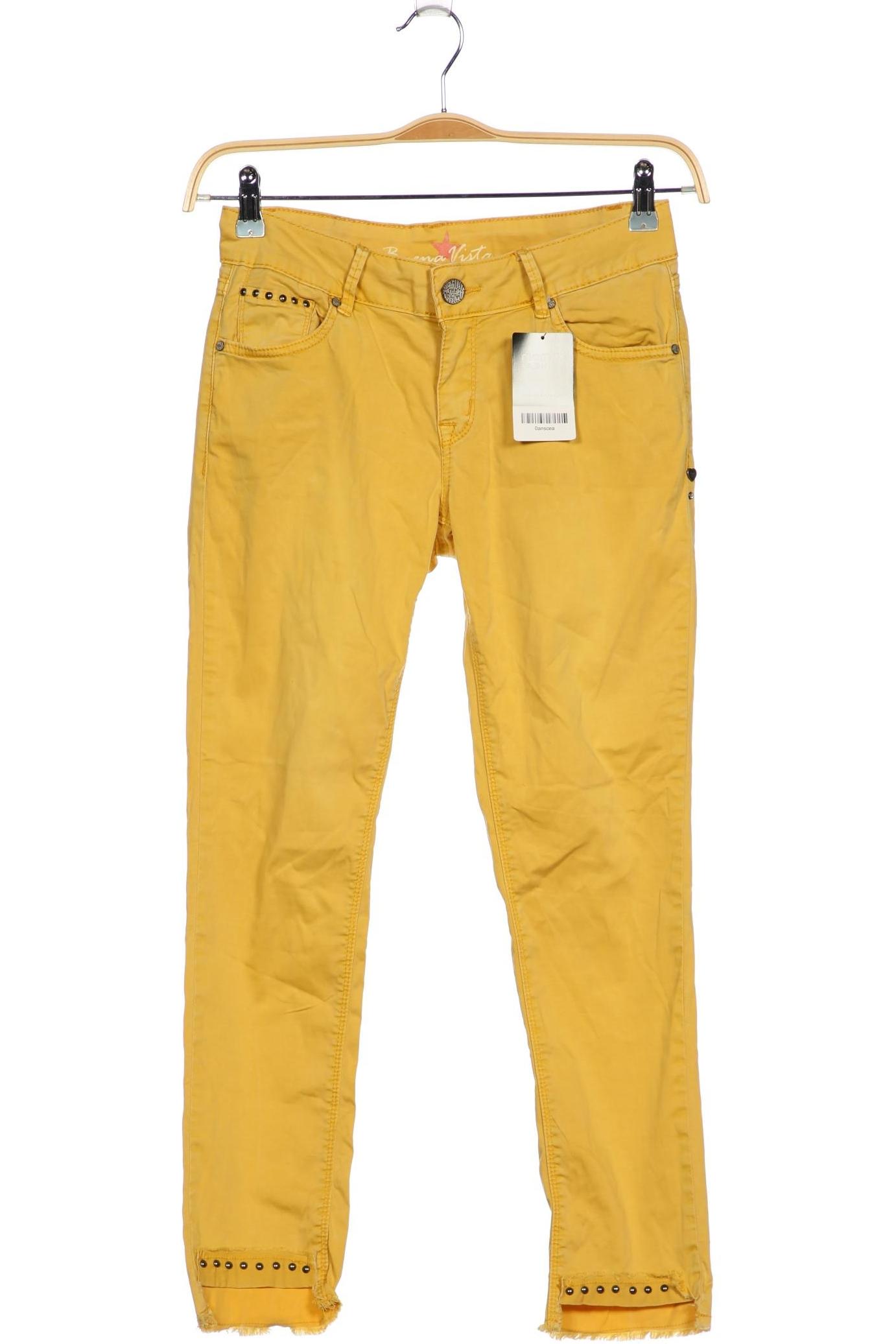 

Buena Vista Damen Jeans, gelb, Gr. 0