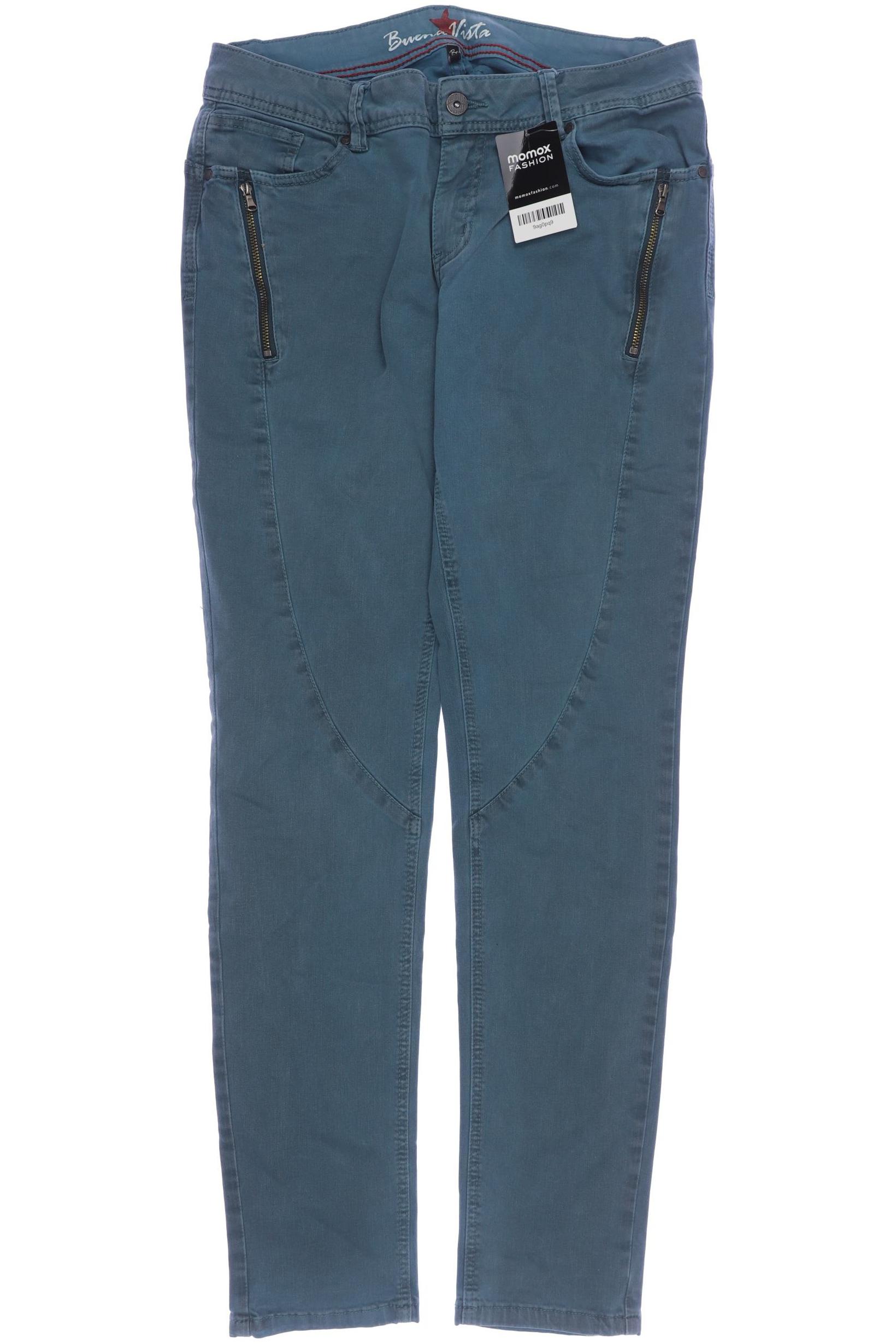 

Buena Vista Damen Jeans, türkis, Gr. 0