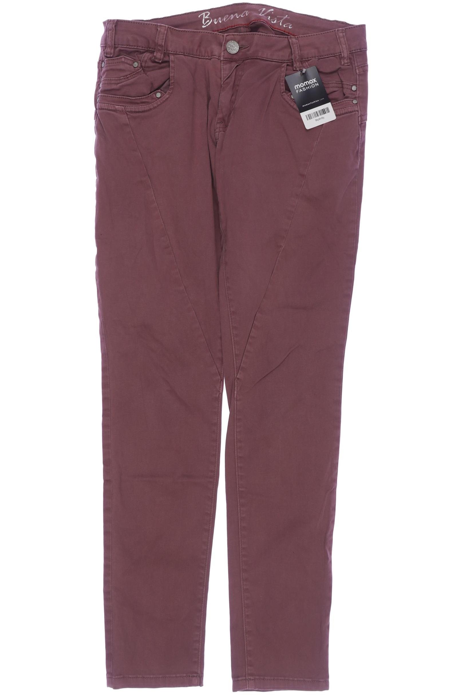 

Buena Vista Damen Jeans, bordeaux, Gr. 0