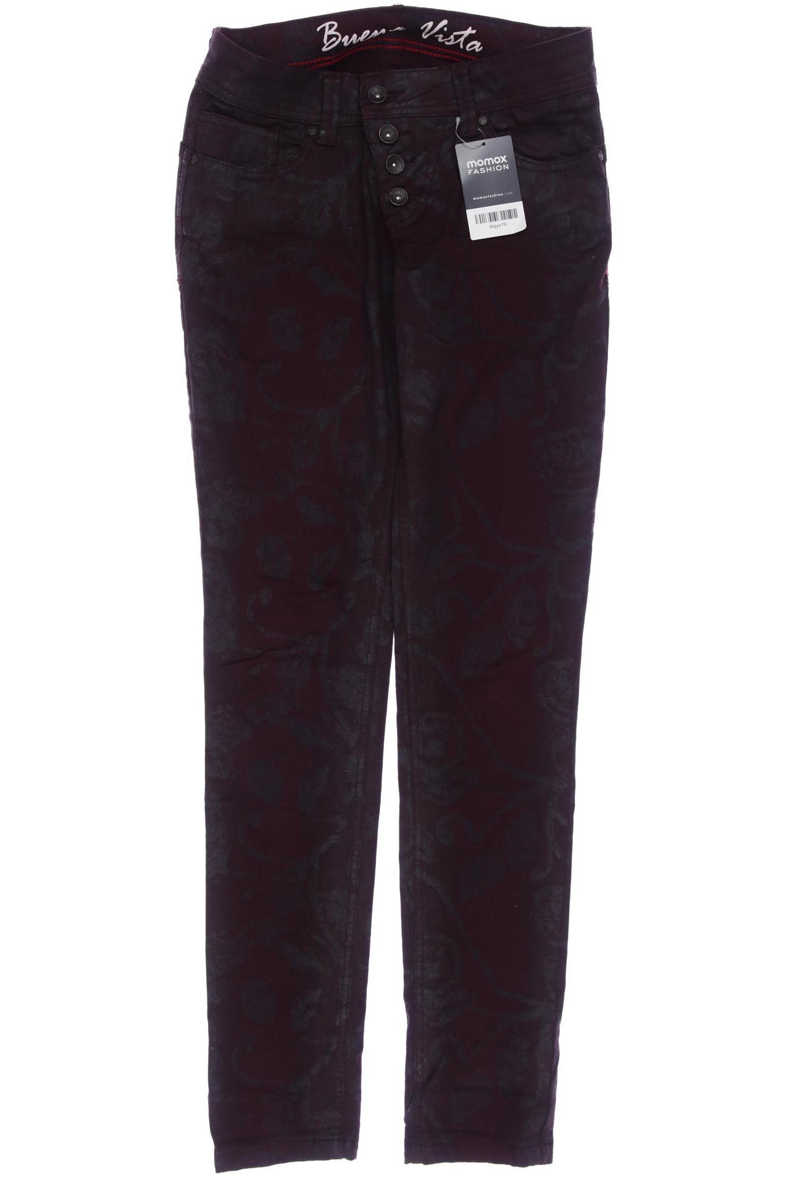 

Buena Vista Damen Jeans, bordeaux, Gr. 0