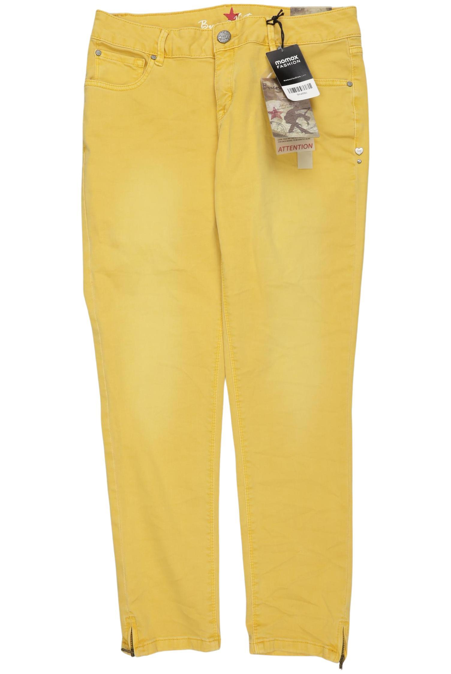 

Buena Vista Damen Jeans, gelb, Gr. 0