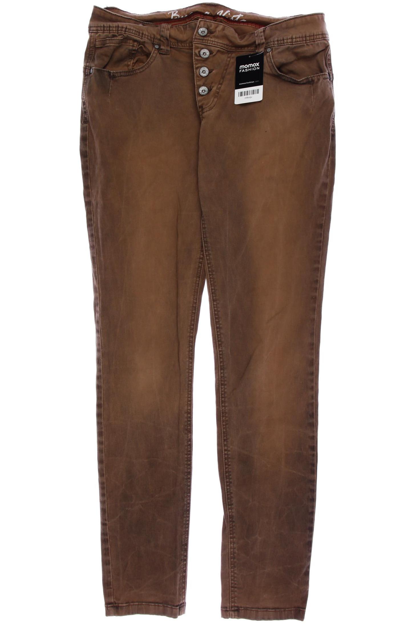 

Buena Vista Damen Jeans, braun, Gr. 0