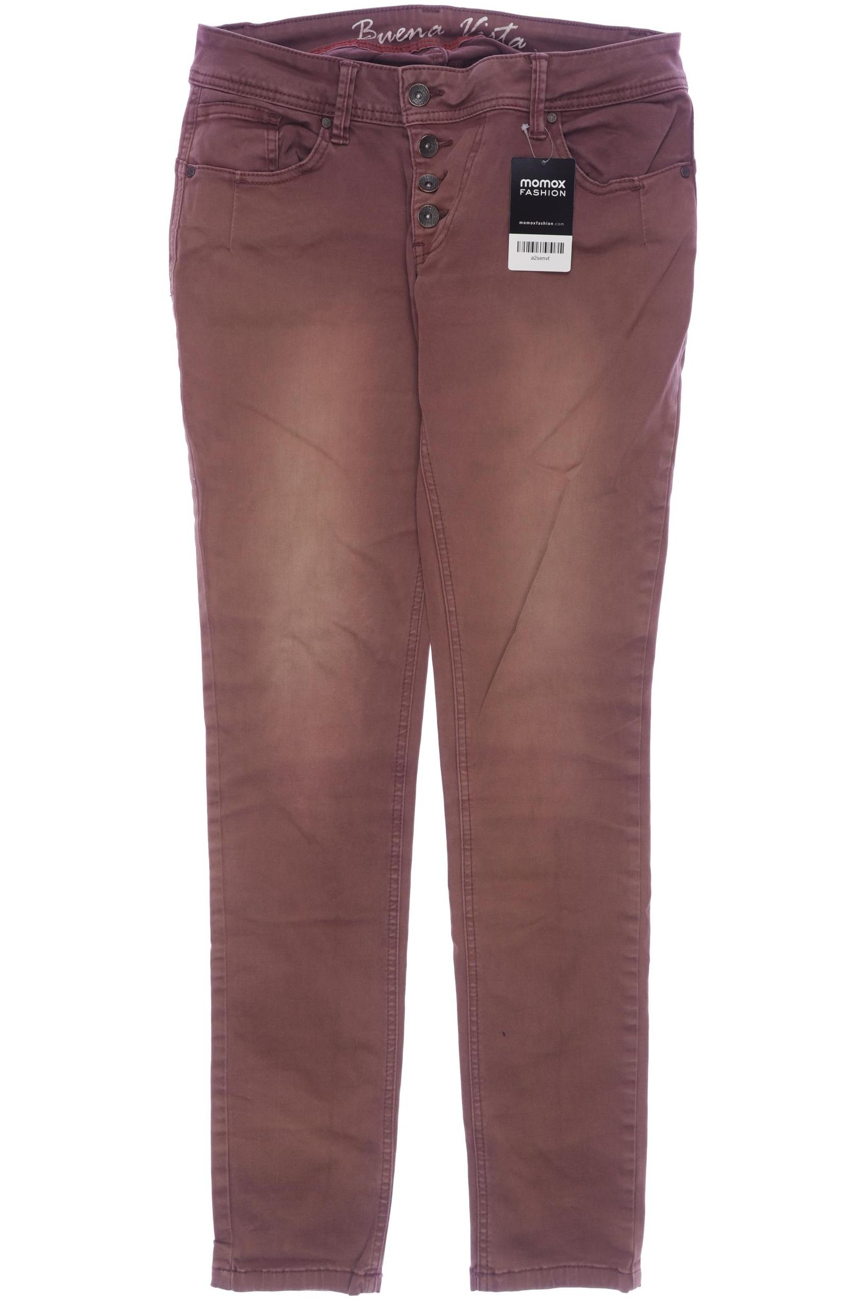

Buena Vista Damen Jeans, bordeaux, Gr. 0