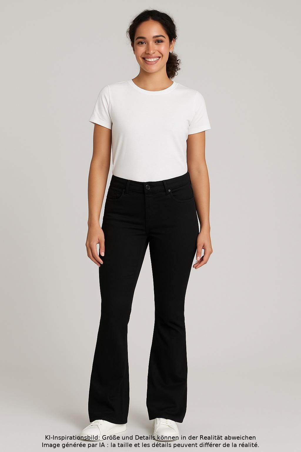 

Buena Vista Damen Jeans, schwarz, Gr. 0