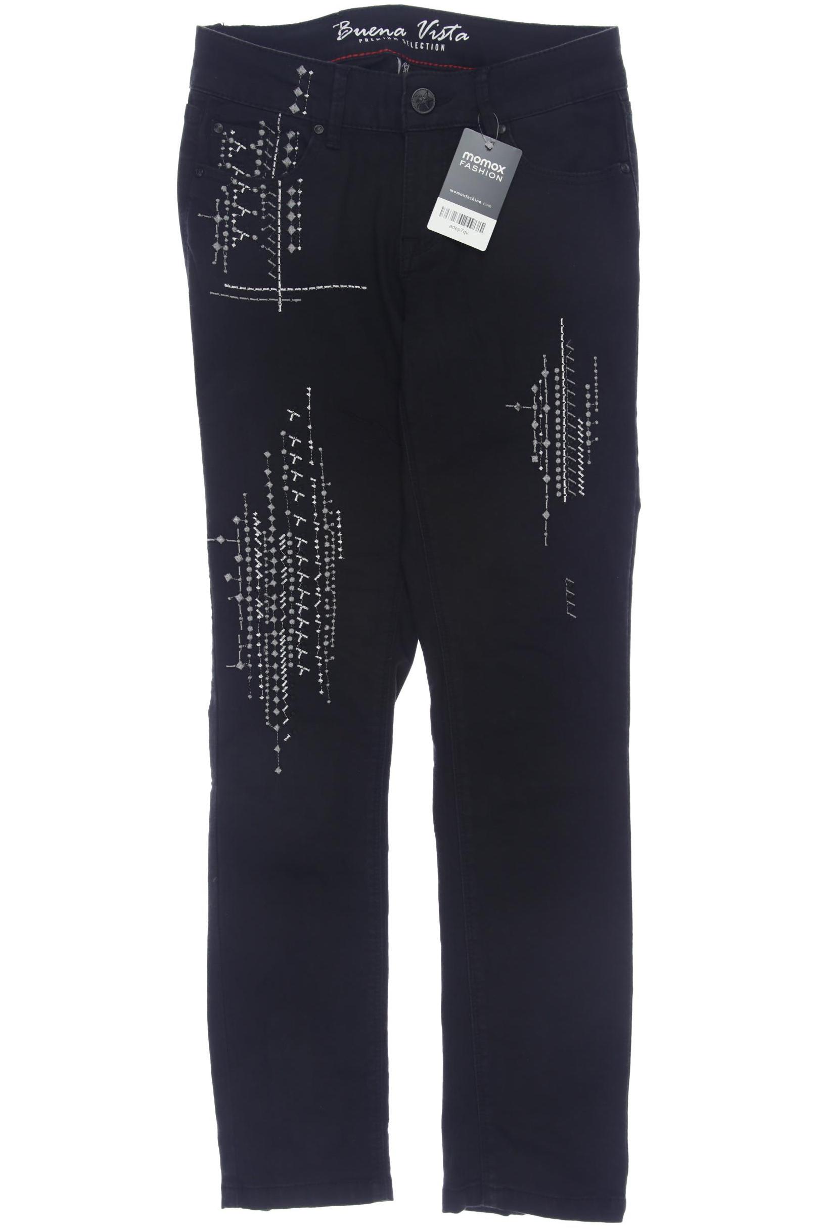 

Buena Vista Damen Jeans, schwarz, Gr. 0