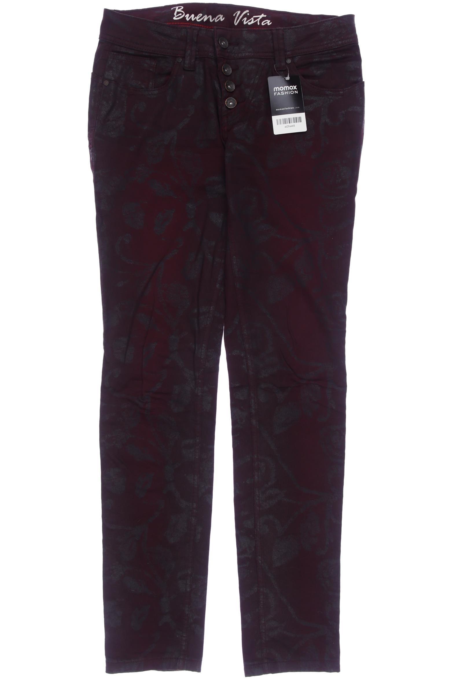 

Buena Vista Damen Jeans, bordeaux, Gr. 0