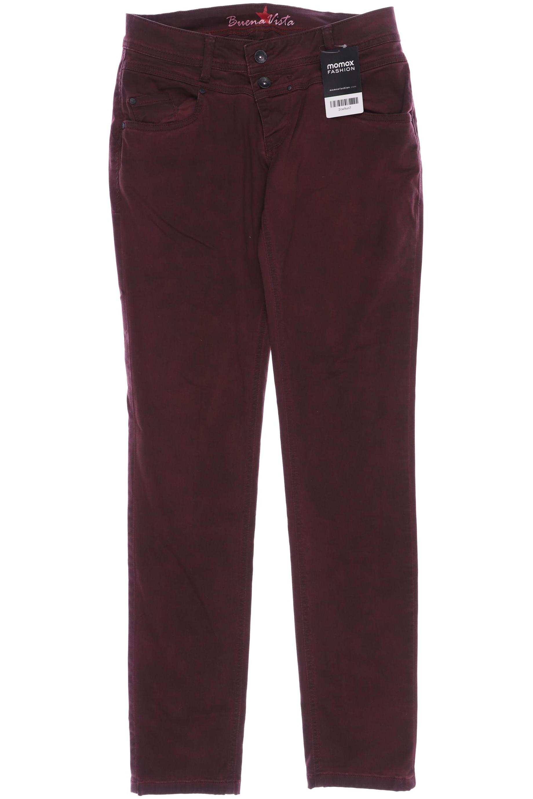 

Buena Vista Damen Jeans, bordeaux, Gr. 0